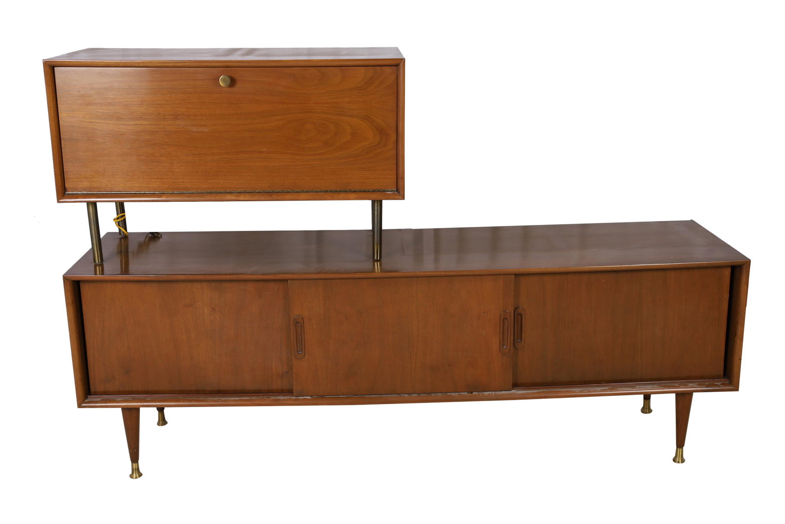 Walnut Credenza with Removable Bar (1 of 6)