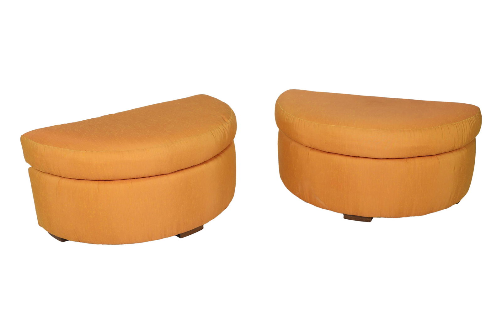 Demilune Ottomans - Pair (1 of 3)