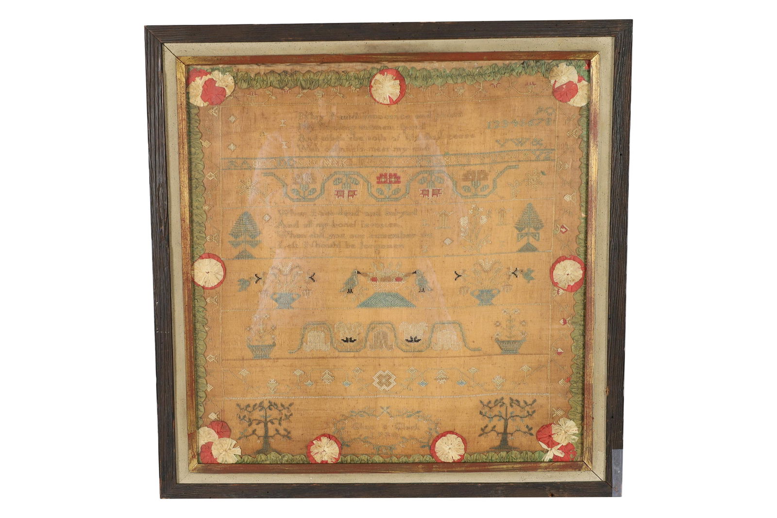 18th Century Sampler Dated (1 of 3)