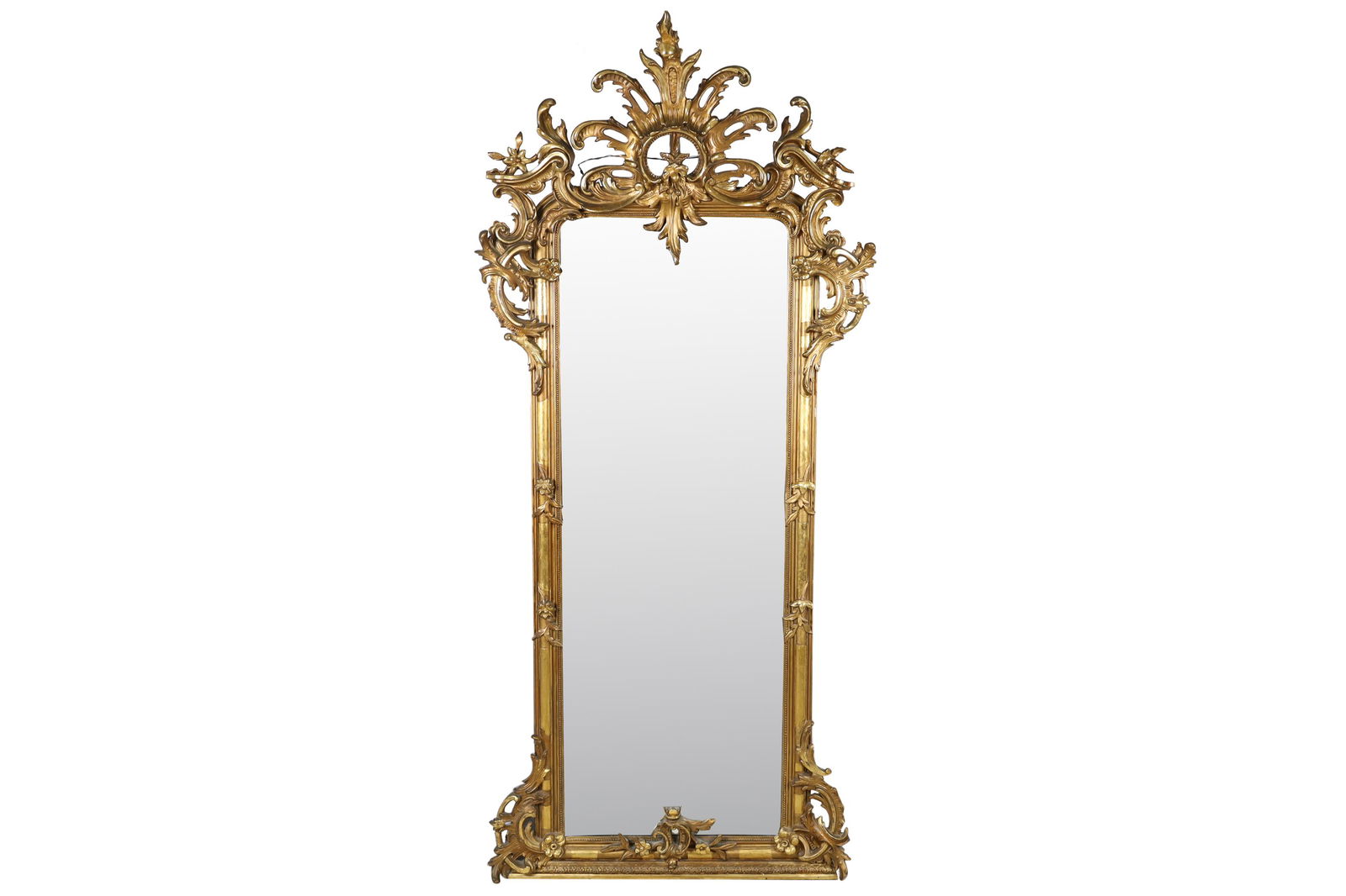 Ornate Victorian Pier Mirror (1 of 5)