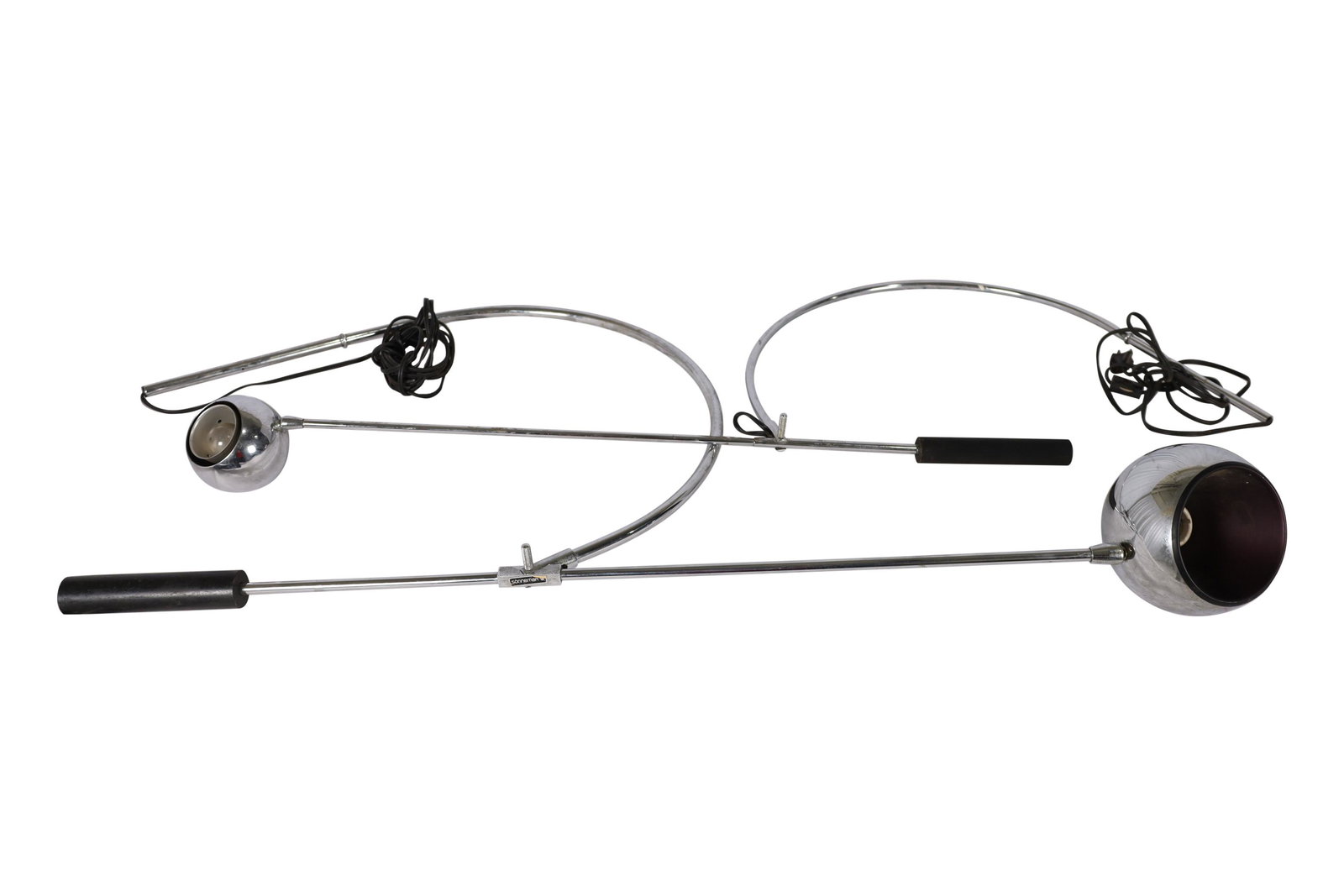 Robert Sonneman - Wall Mounted Orbit Lamps - 2: Robert Sonneman - Wall Mounted Orbit Lamps - 2. Dimensions 39x18