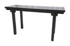 Grasscloth Console Table