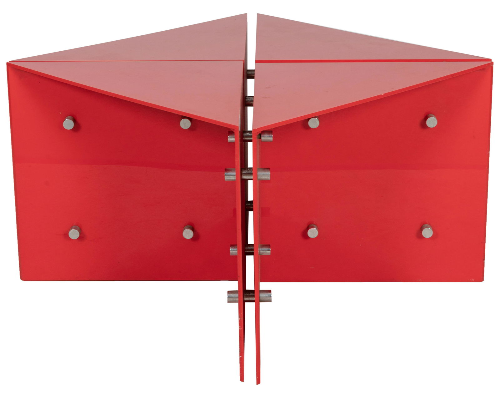 Modern Red Coffee Table (1 of 3)