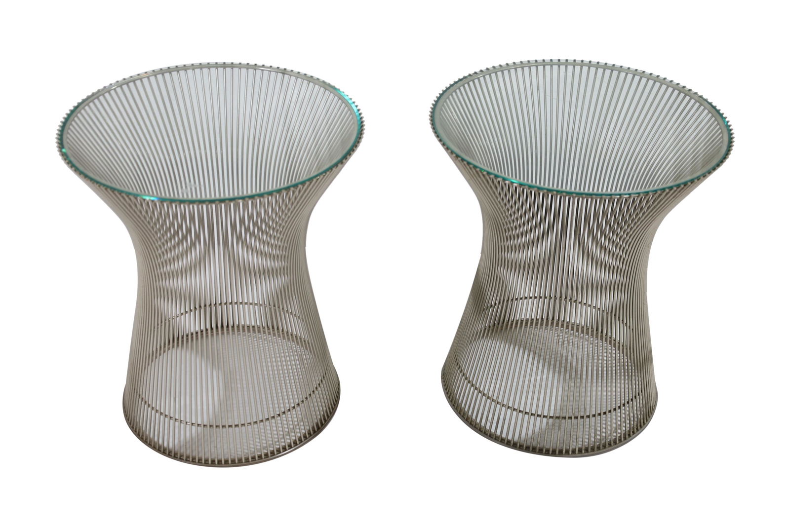 Warren Platner-Nickel Side Tables (1 of 3)