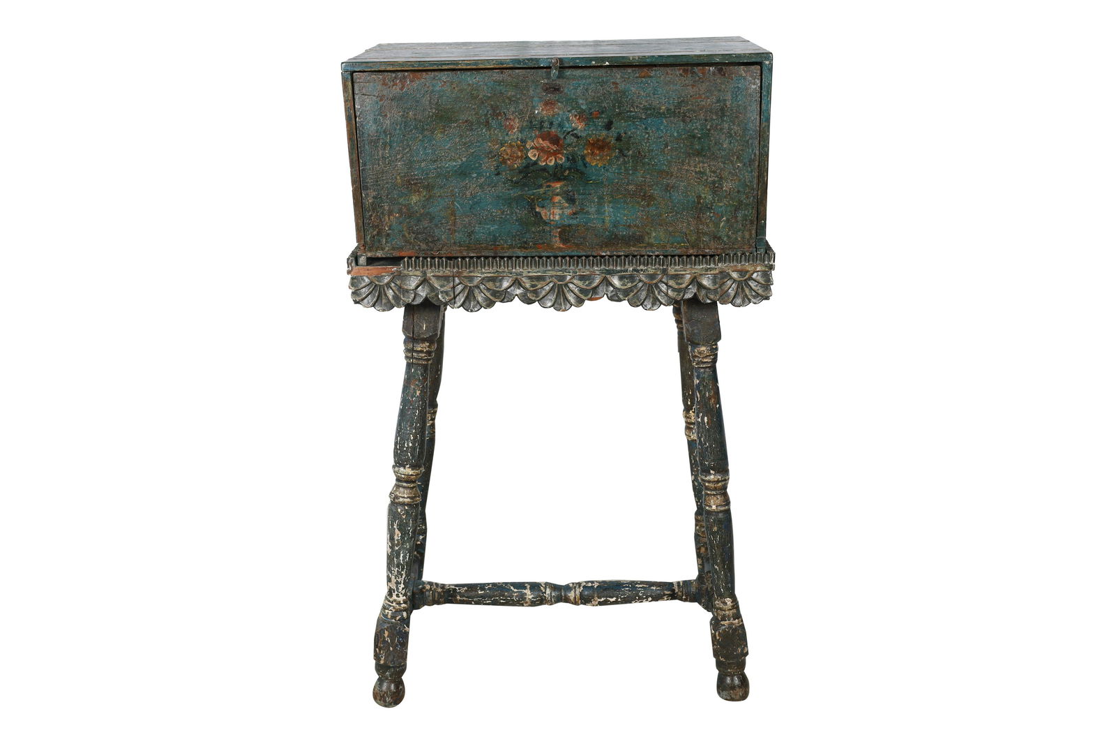 Antique Spice Cabinet on Stand (1 of 7)