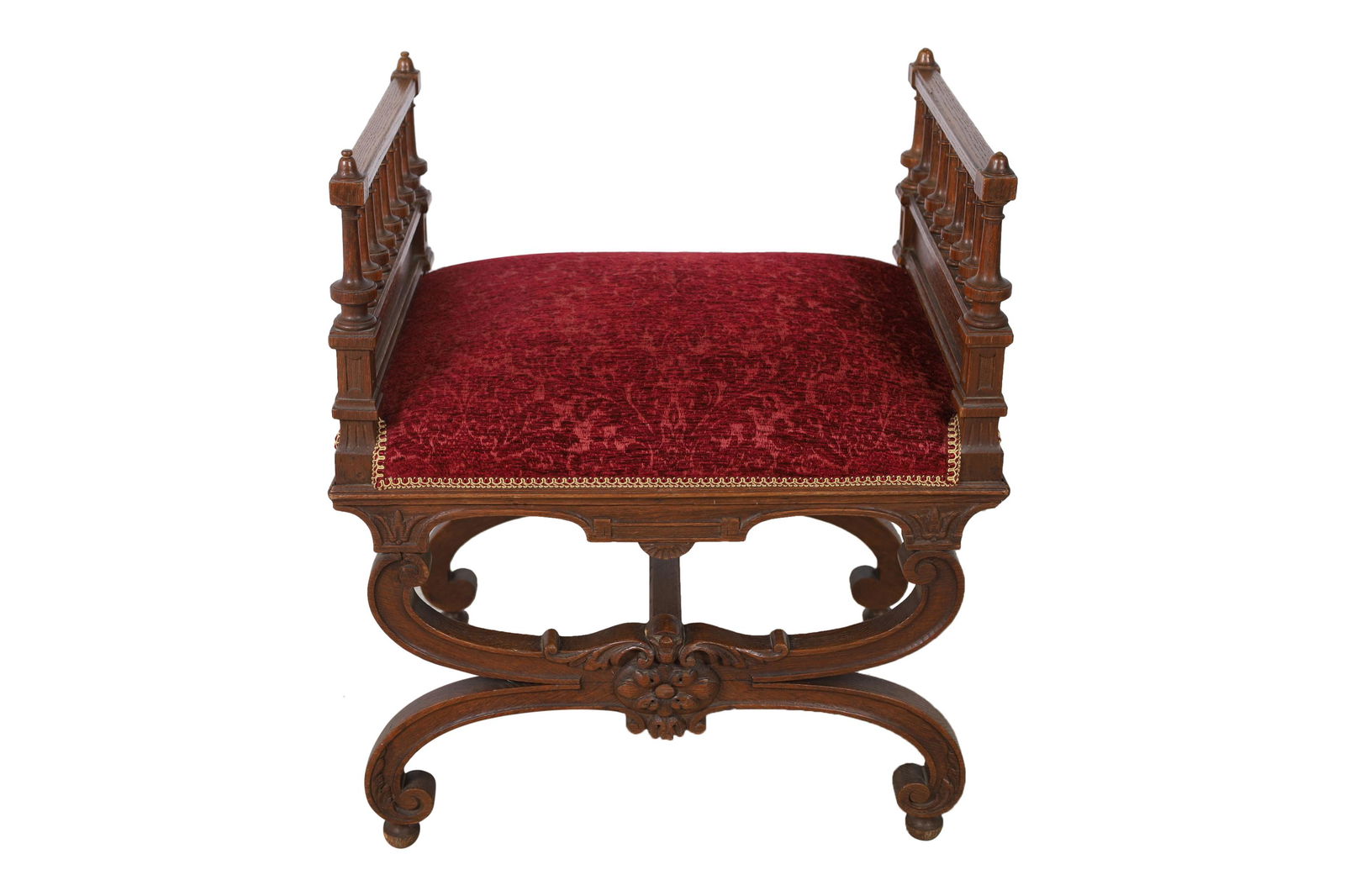 Carved Window Bench (1 of 3)