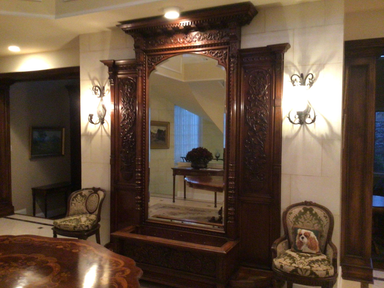 Massive Victorian Heavily Carved Hall Rack (1 of 12)