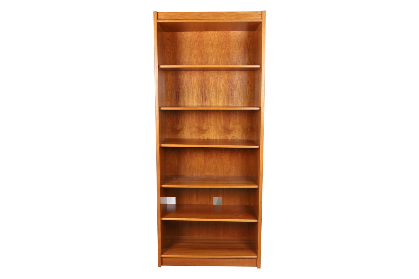 Danish Teak Bookcase: Danish Teak Bookcase. Dimensions 79x32.5x17