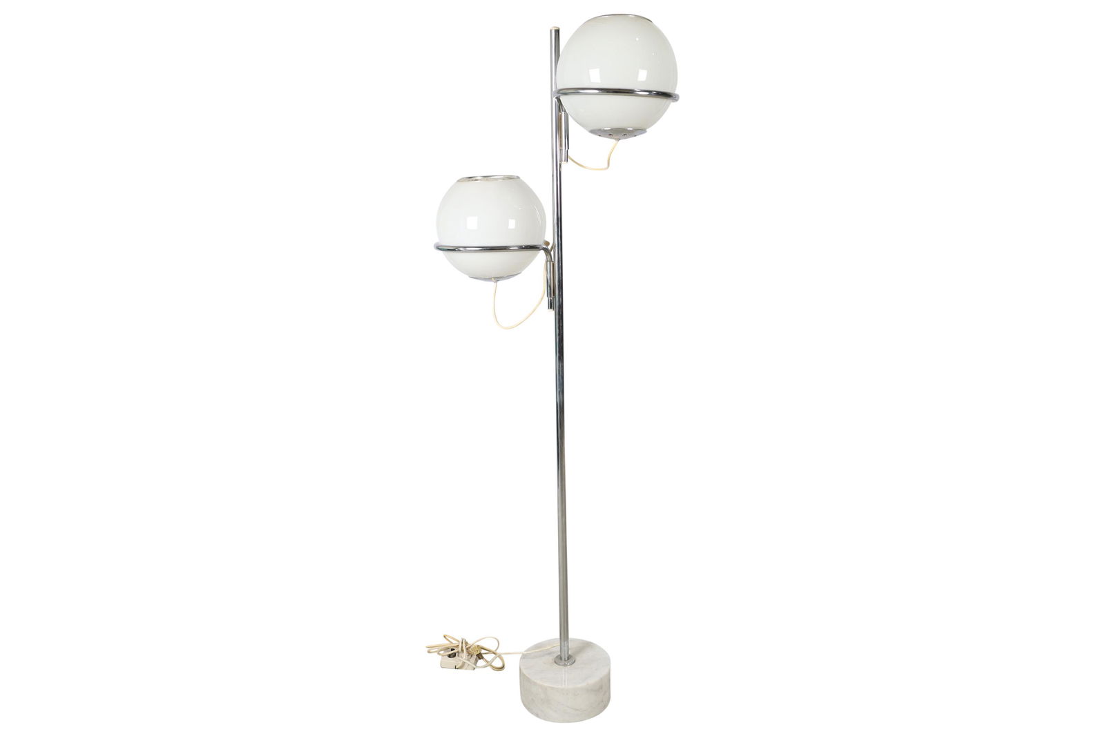 Reggiani - Marble and Chrome Floor Lamp (1 of 5)