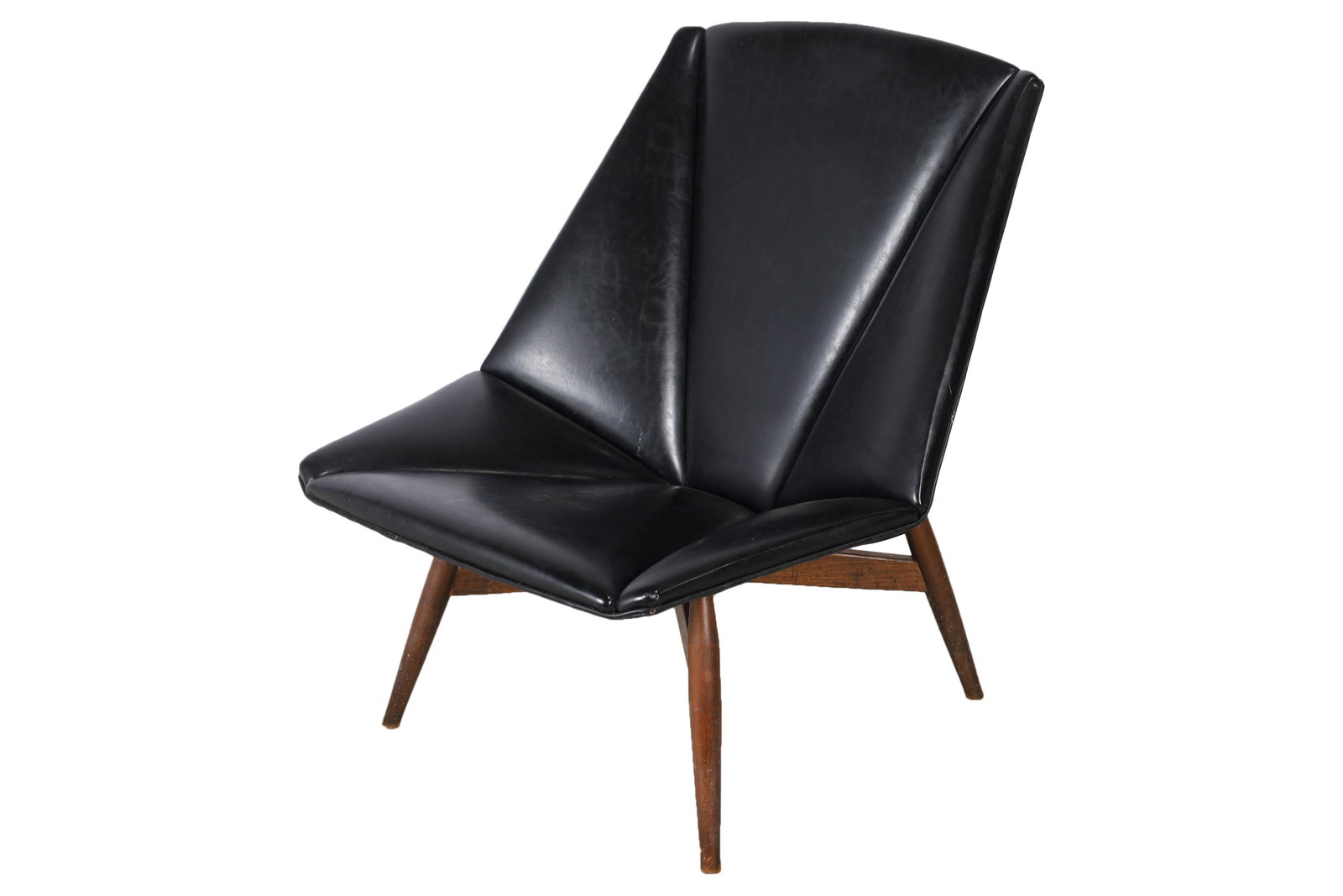 Mid Century Sculpted Lounge Chair: Mid Century Sculpted Lounge Chair. Dimensions 34.5x30.5x28