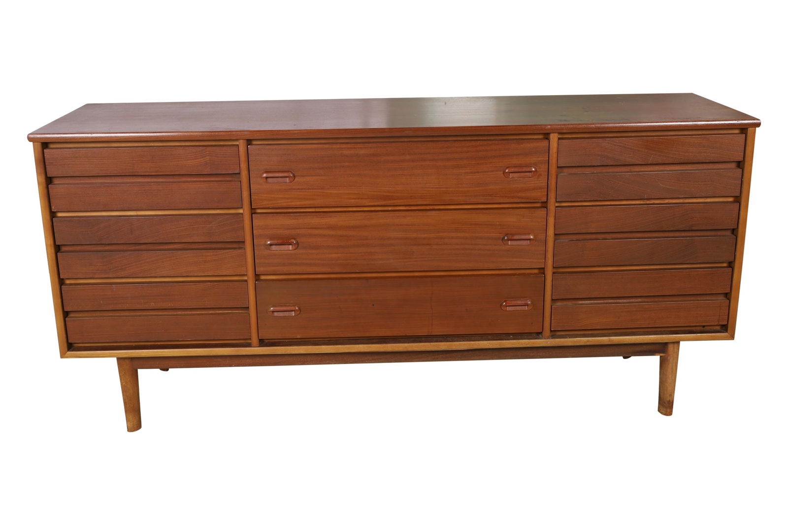 Stanley - Danish Forum Walnut Credenza (1 of 7)