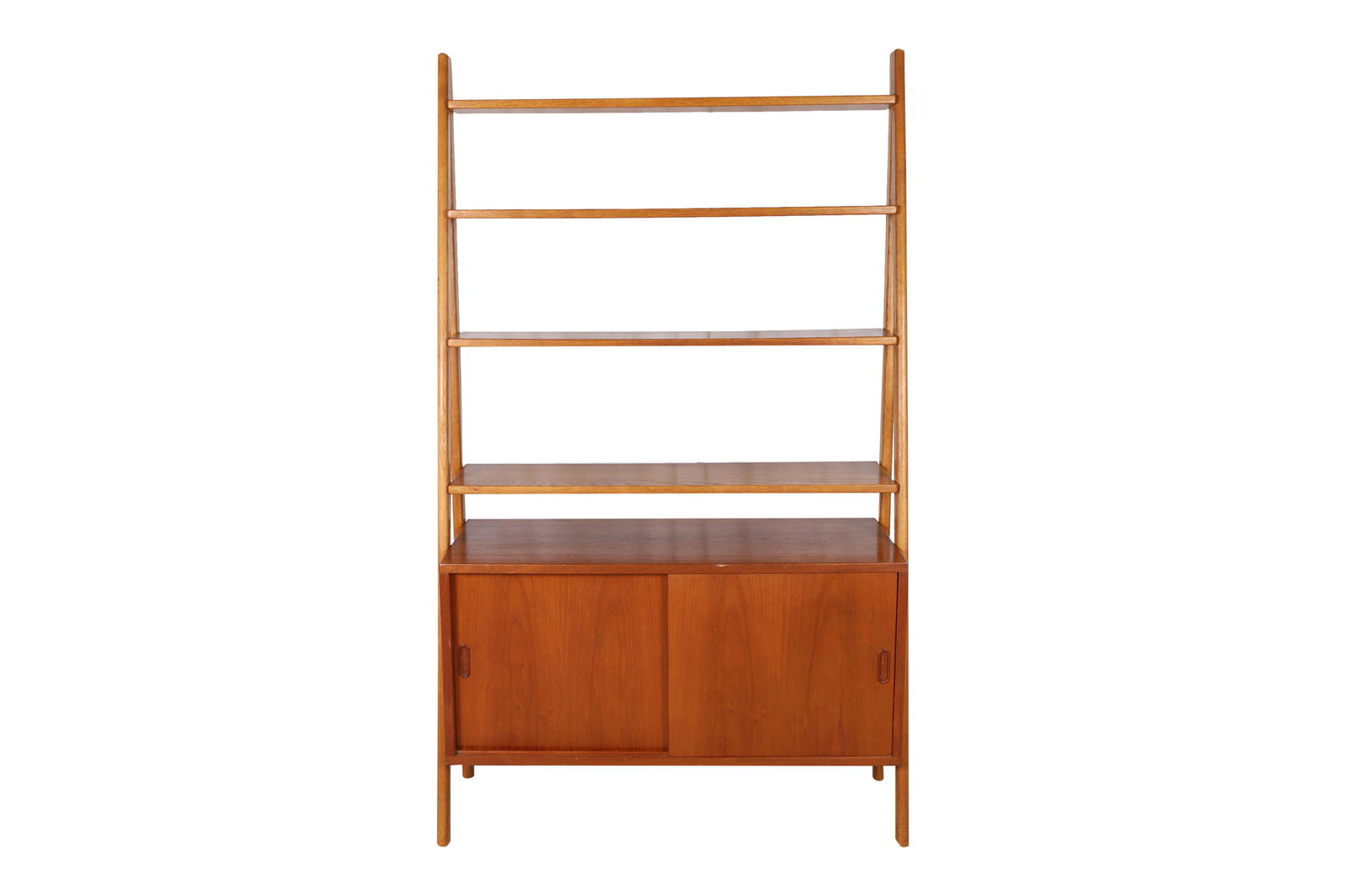 Danish Teak Credenza with Shelves (1 of 9)