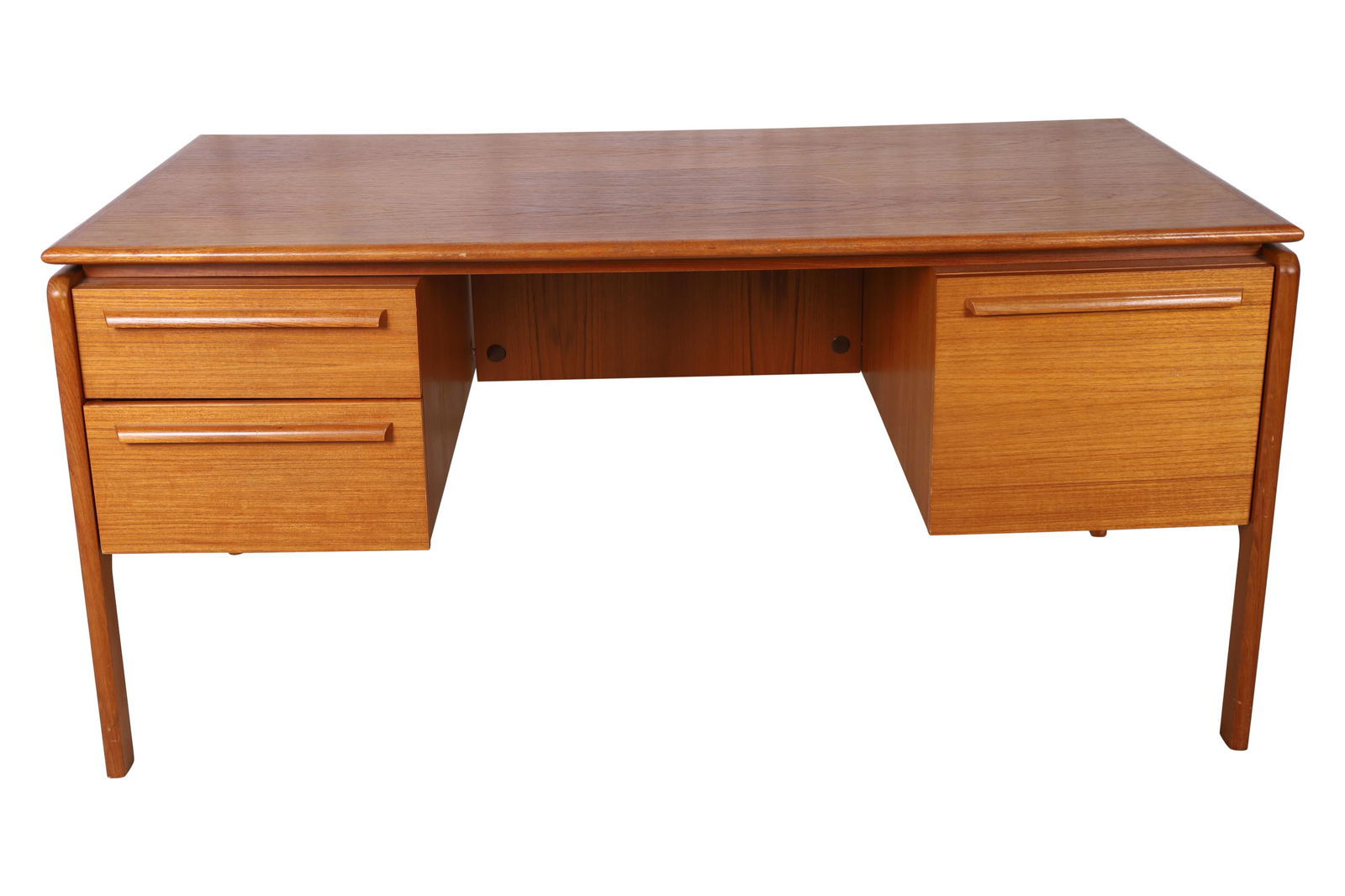 Mid Century Danish Teak Desk (1 of 6)