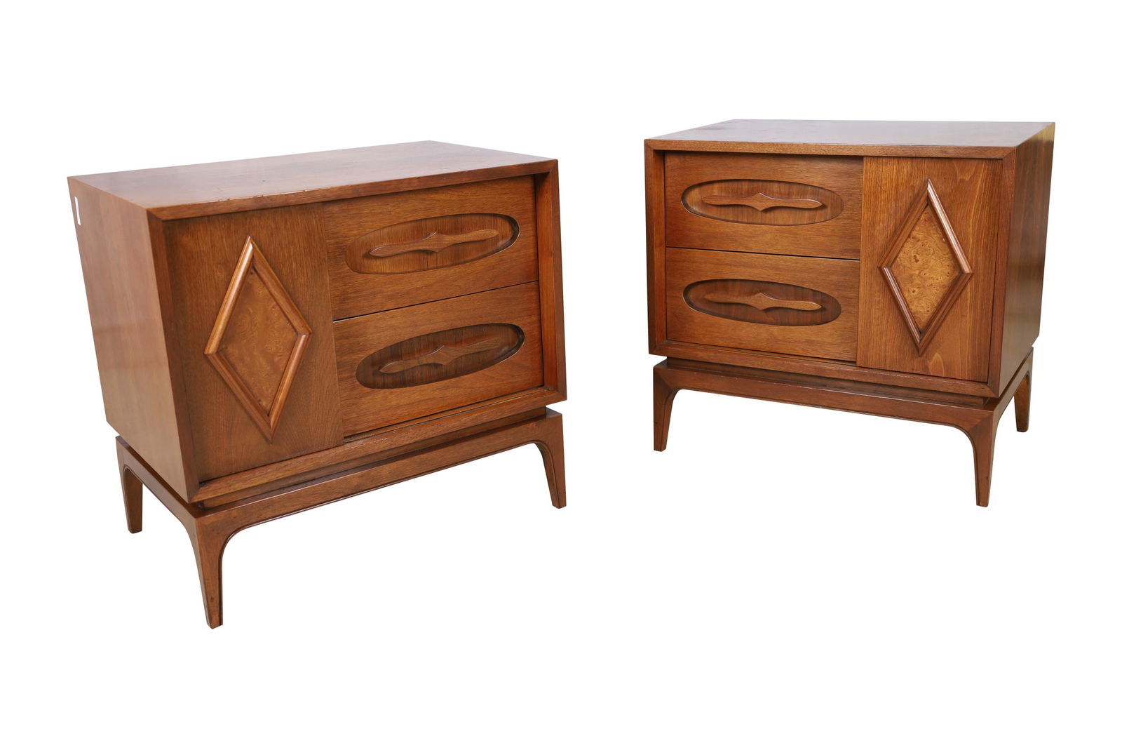 Walnut End Stands - Pair (1 of 5)