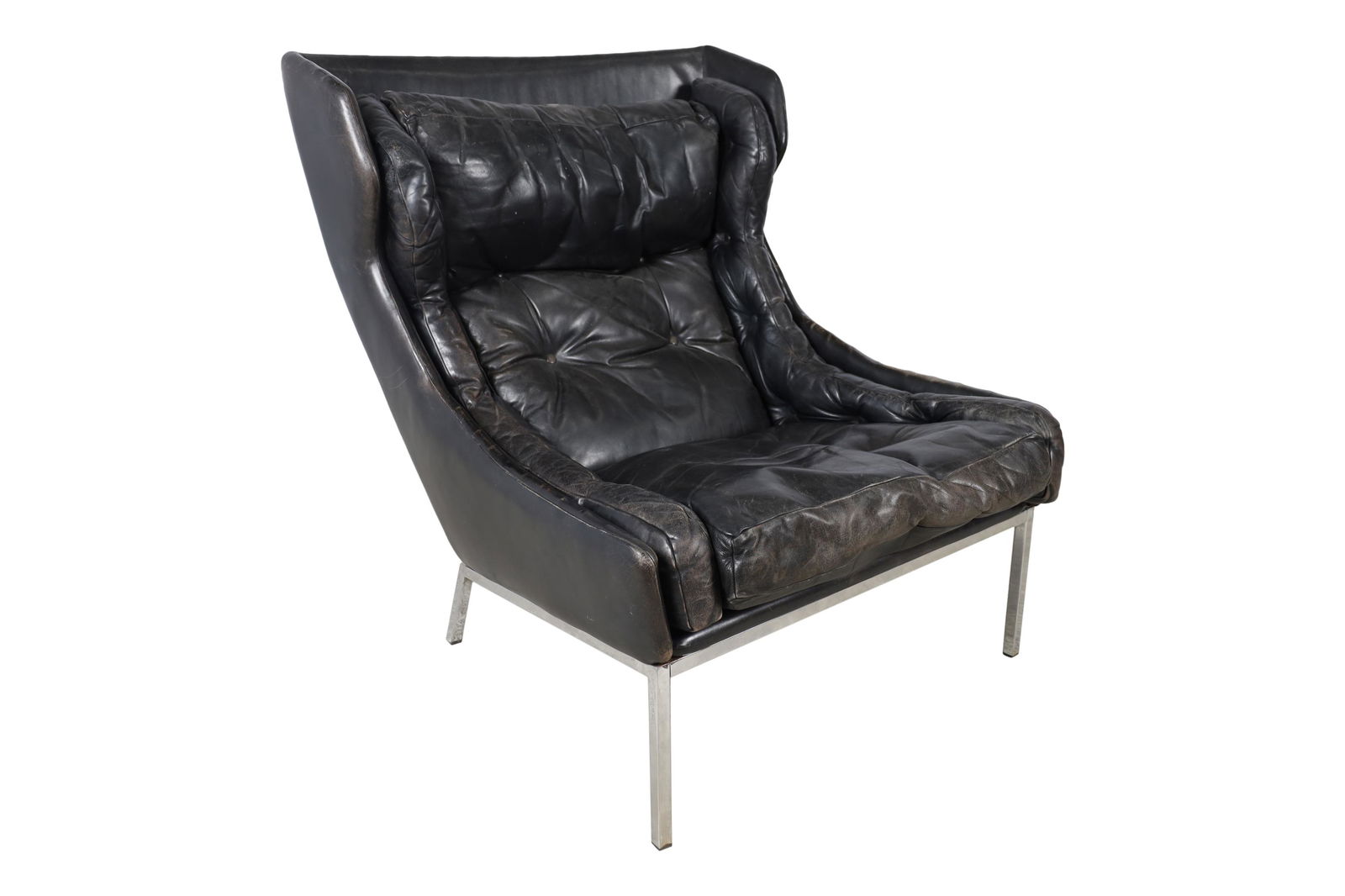 Roland Rainer - Leather Lounge Chair (1 of 5)