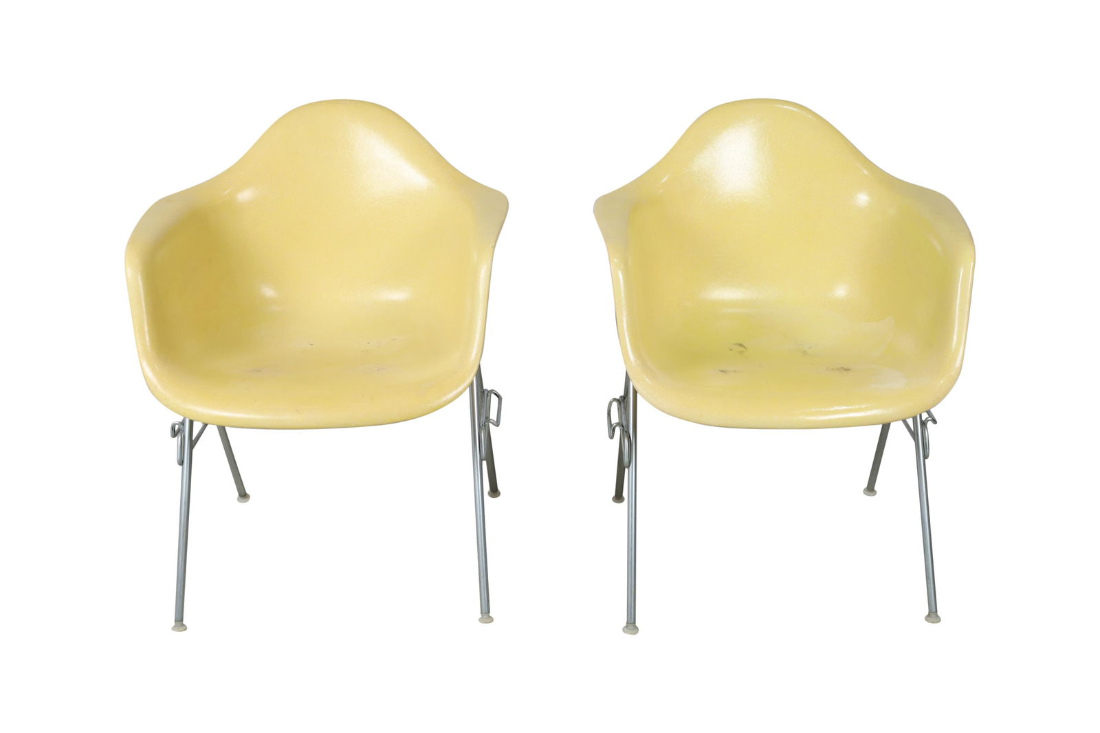 Eames - Herman Miller Shell Arm Chairs - 2 (1 of 7)