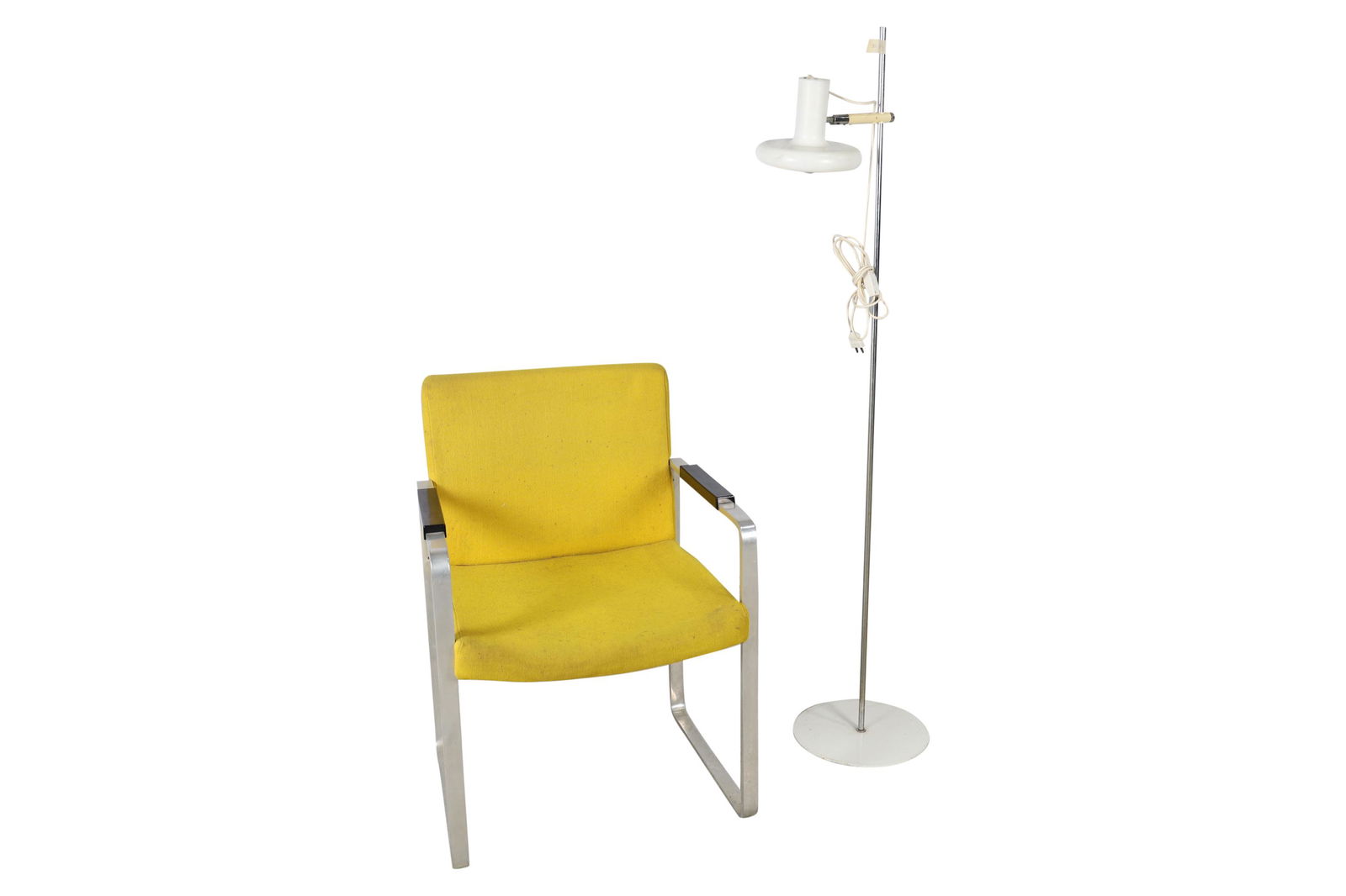 Mid Century Floor Lamp & Arm Chair (1 of 4)
