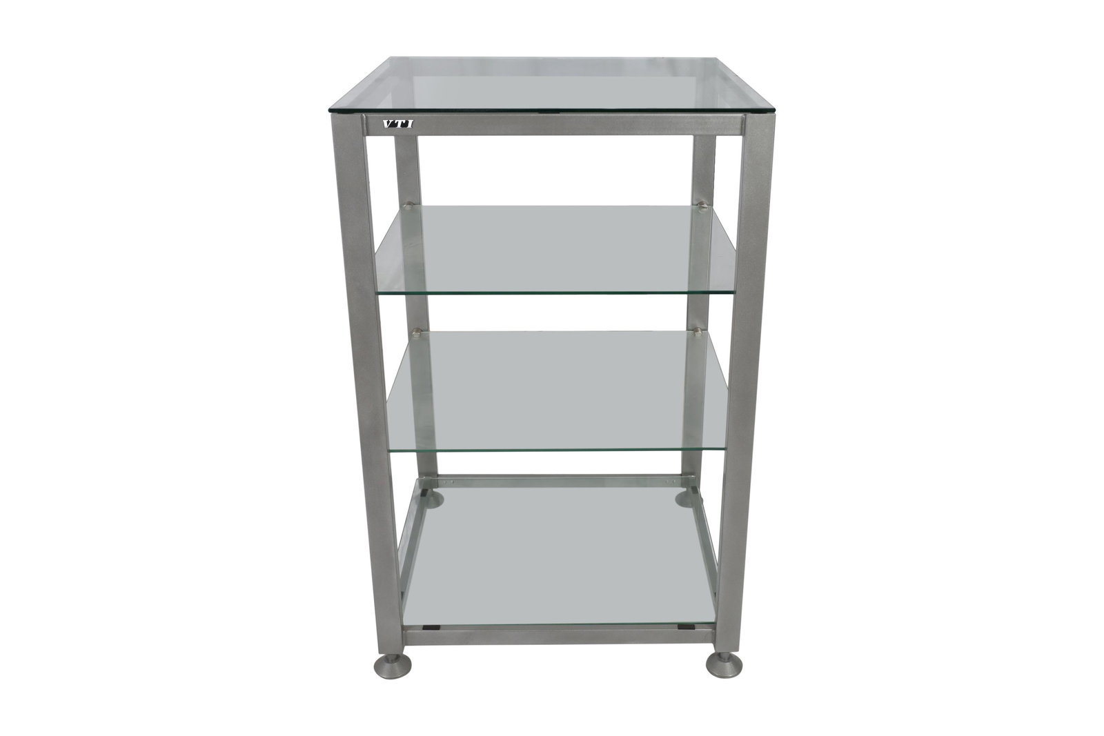 Metal and Glass Audio Cabinet: Metal and Glass Audio Cabinet. Dimensions 36x21x23