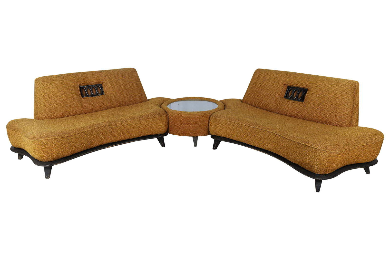 Mid Century Sectional Sofa - 3 Piece (1 of 5)