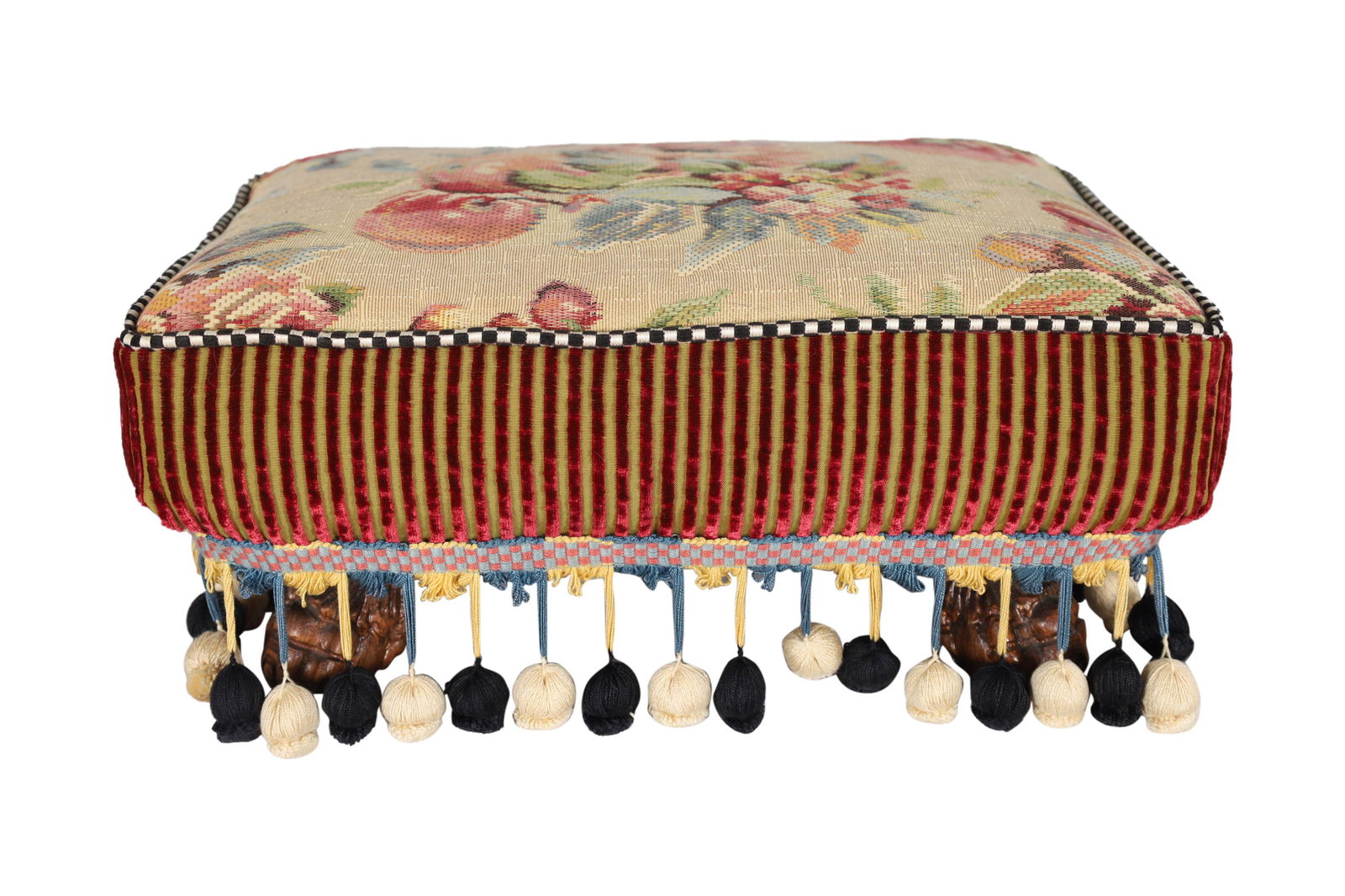 MacKenzie Childs - Claw Foot Stool (1 of 4)