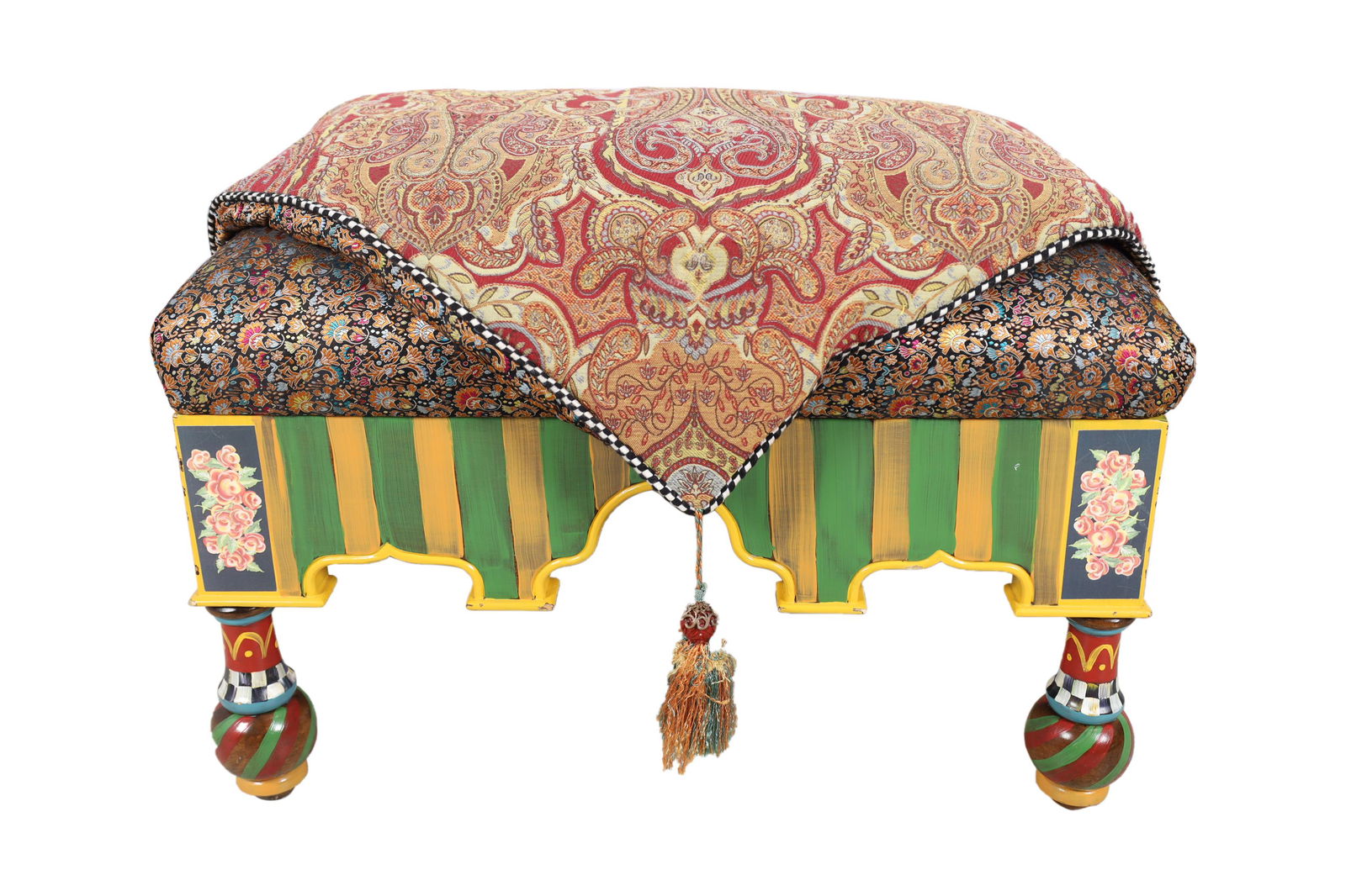 MacKenzie Childs - Ottoman (1 of 5)