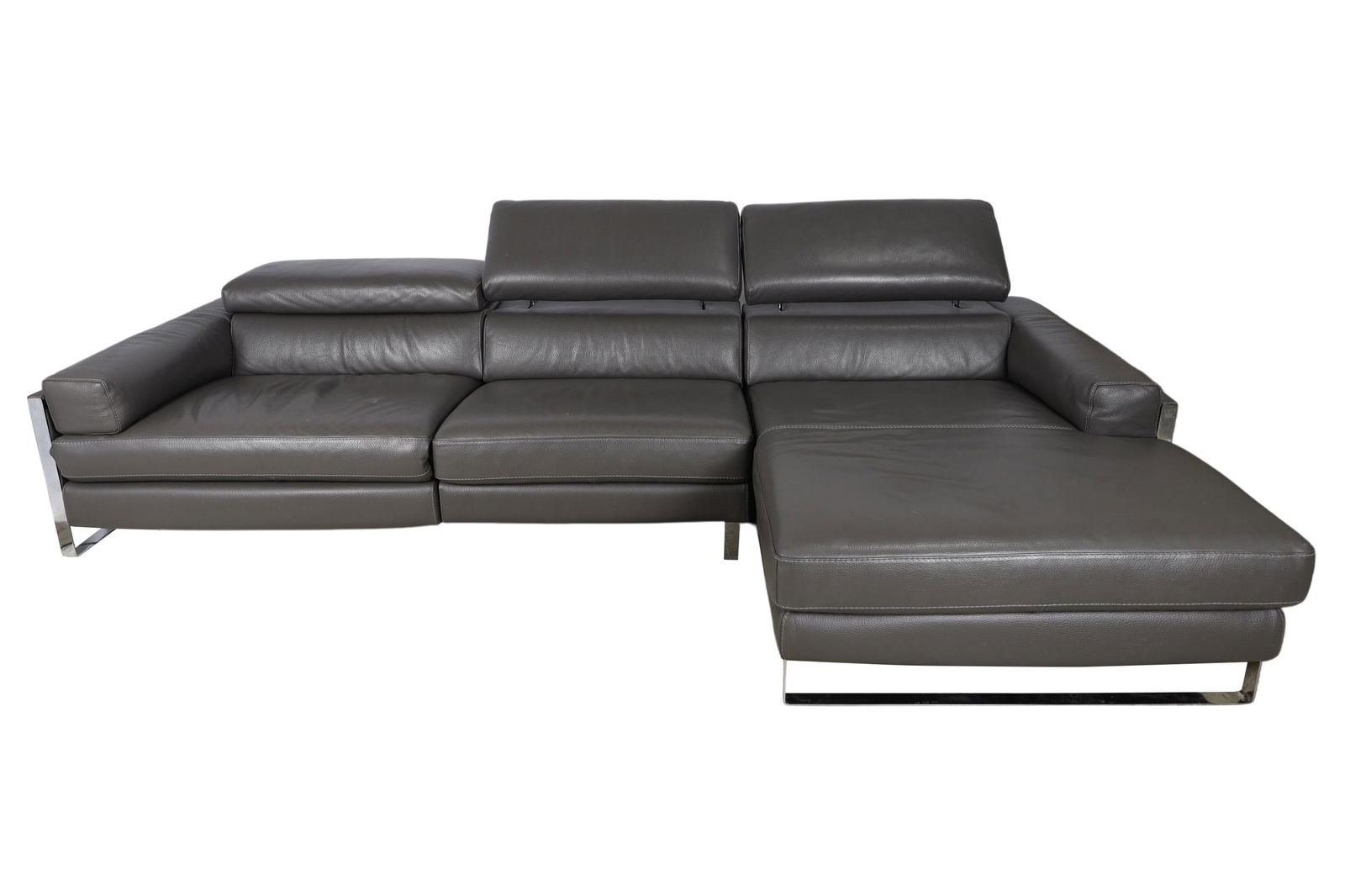 Nicoletti - Leather Reclining Sectional Sofa (1 of 9)