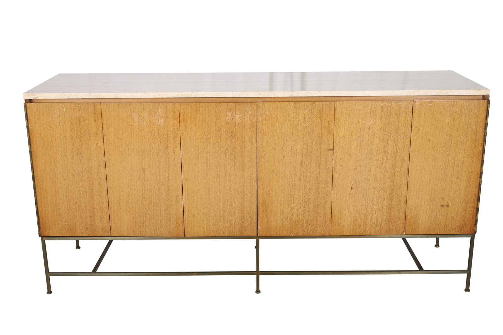 Paul McCobb - Credenza with Travertine Top (1 of 7)