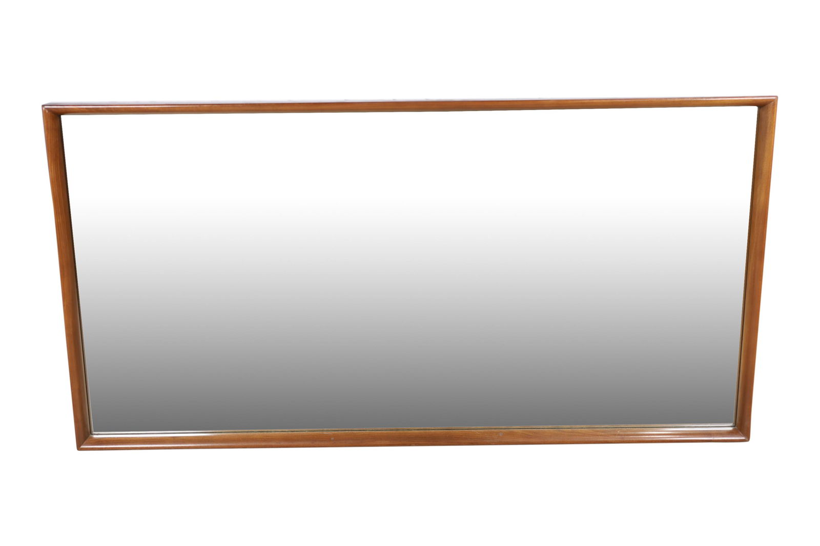 American Danish Walnut Sculpted Mirror (1 of 2)