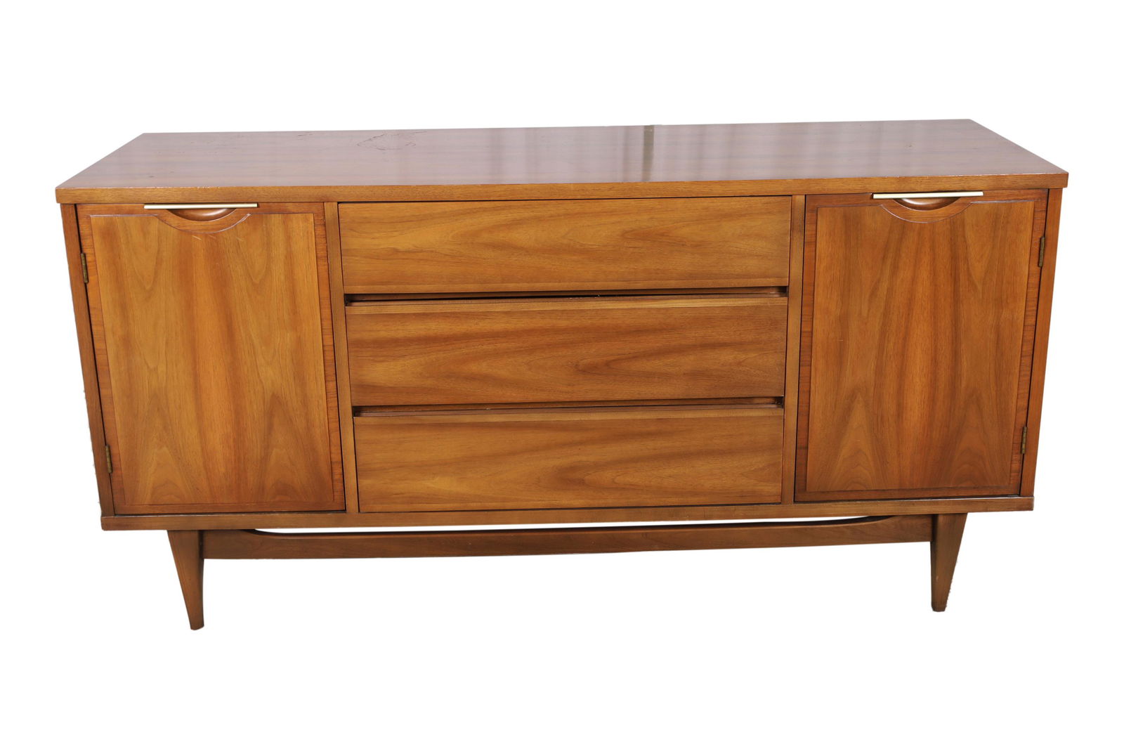 Mid Century Walnut Credenza (1 of 7)