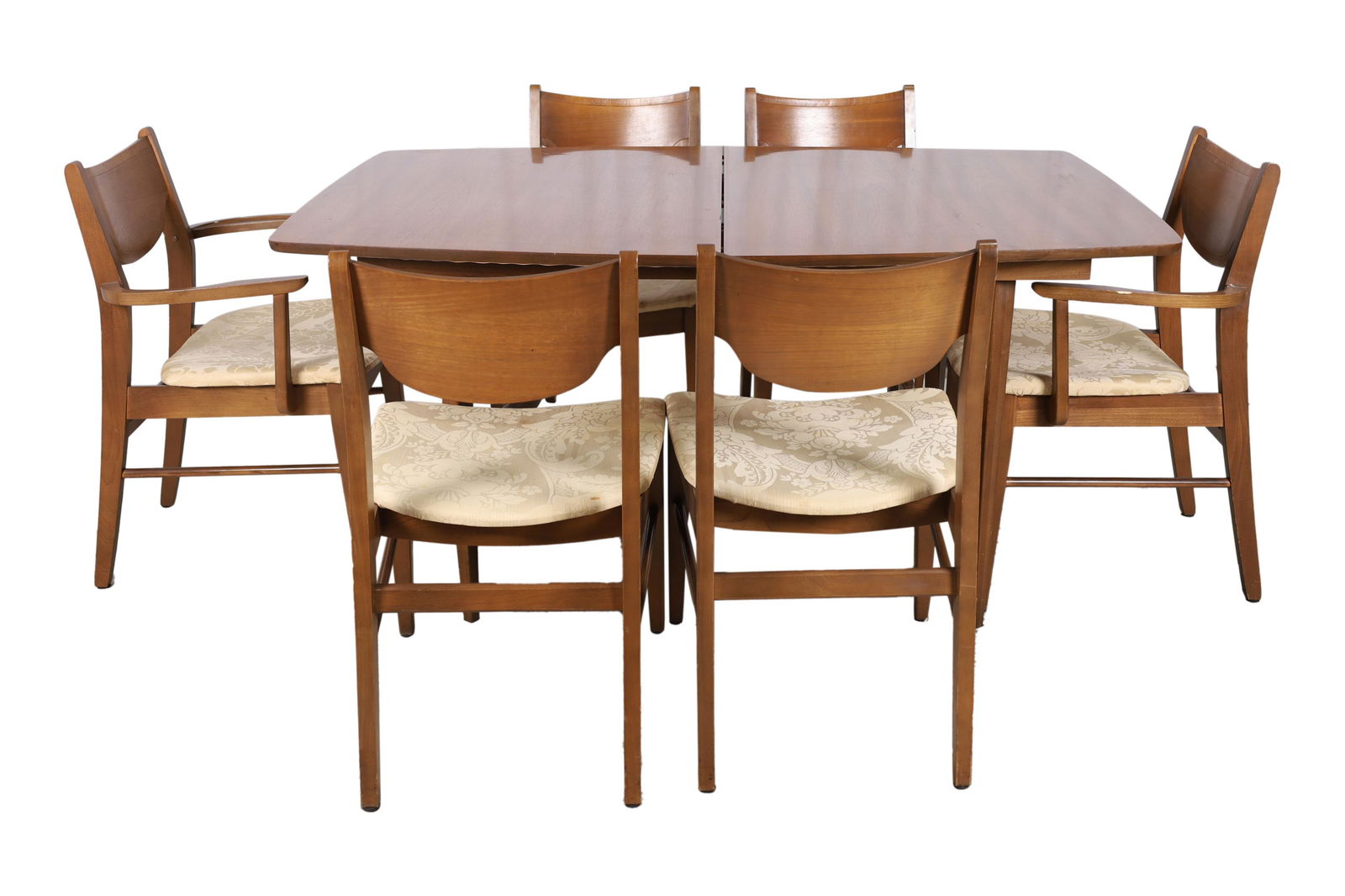 Walnut Dining Table and 6 Chairs (1 of 7)