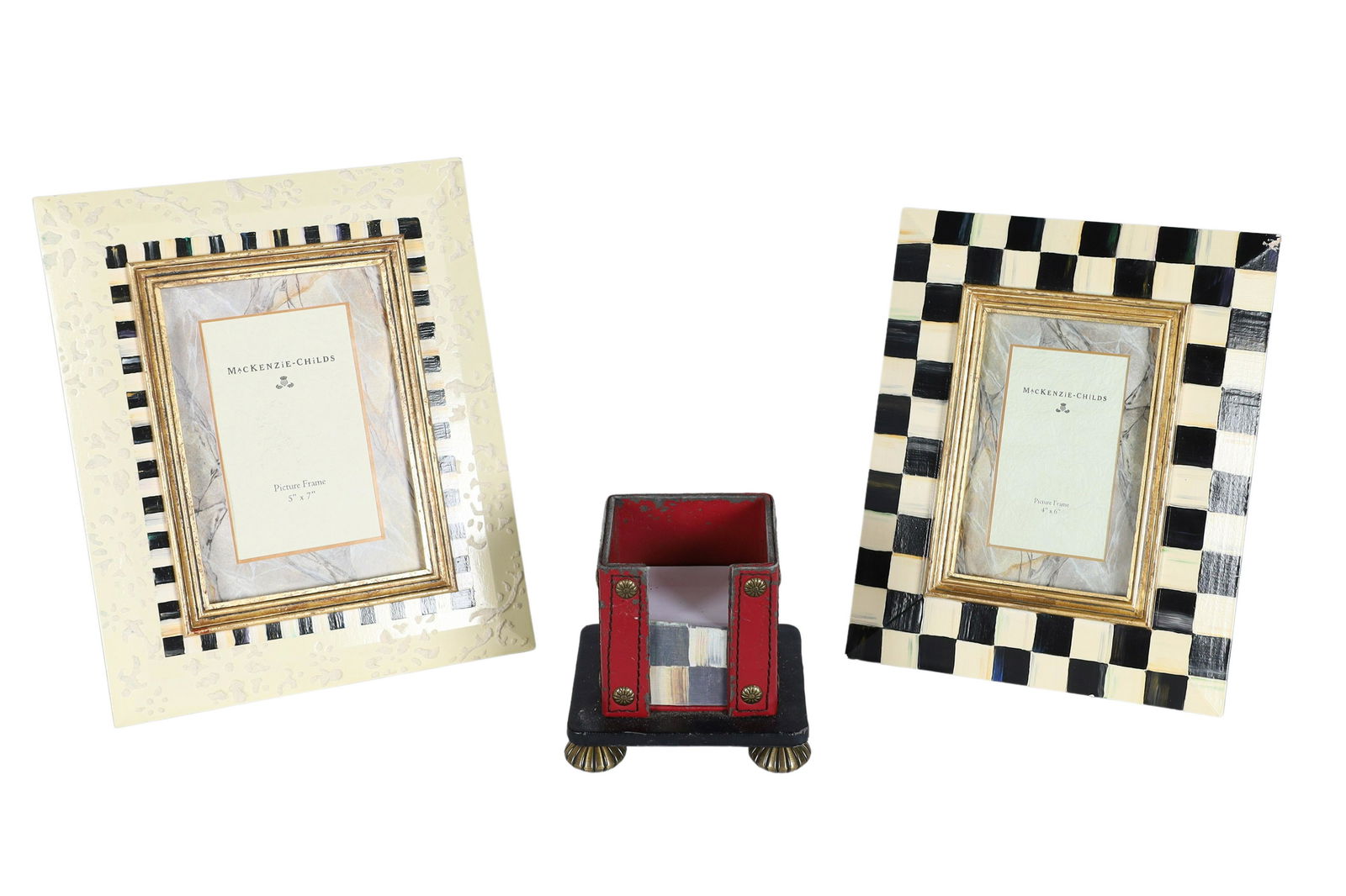 MacKenzie Childs - Pictures Frames and Pad Holder (1 of 4)