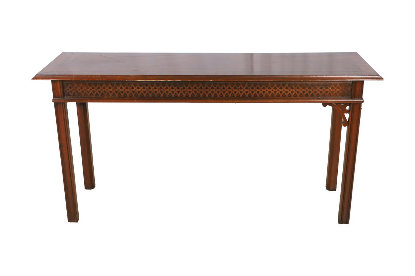 Chippendale Style Mahogany Console (1 of 4)