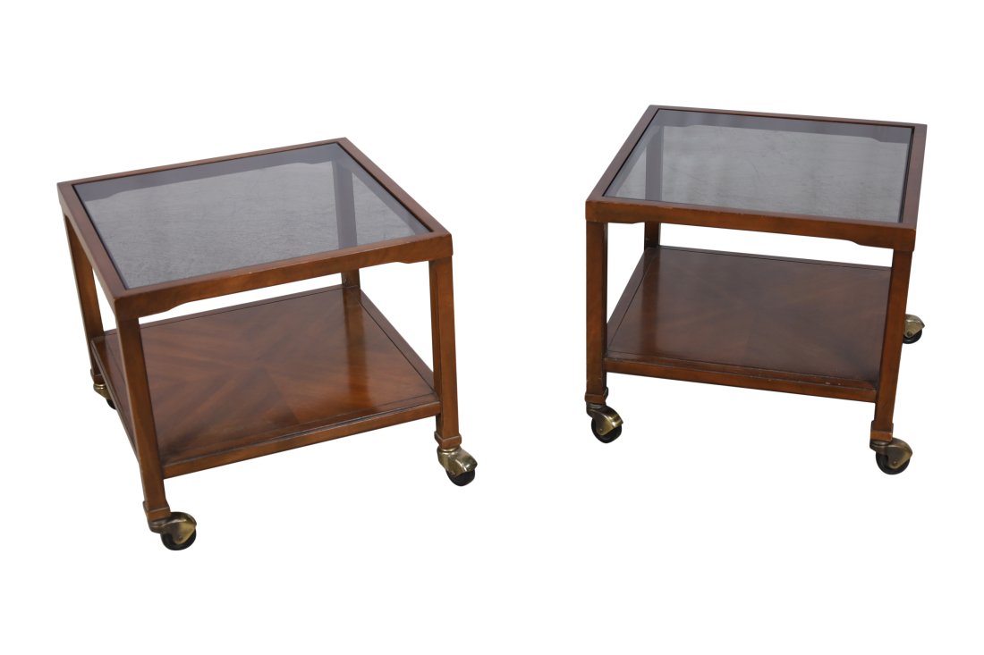Drexel - "Et Cetera" Side Tables - Pair (1 of 3)
