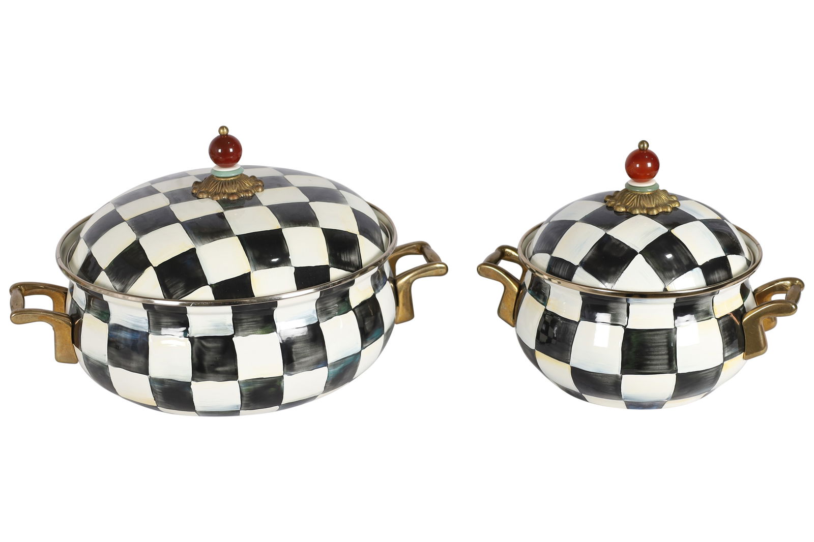 MacKenzie Childs - Enamel Casseroles - 2 (1 of 3)