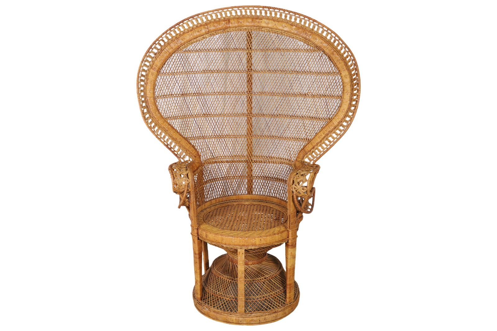 Wicker Peacock Chair (1 of 5)