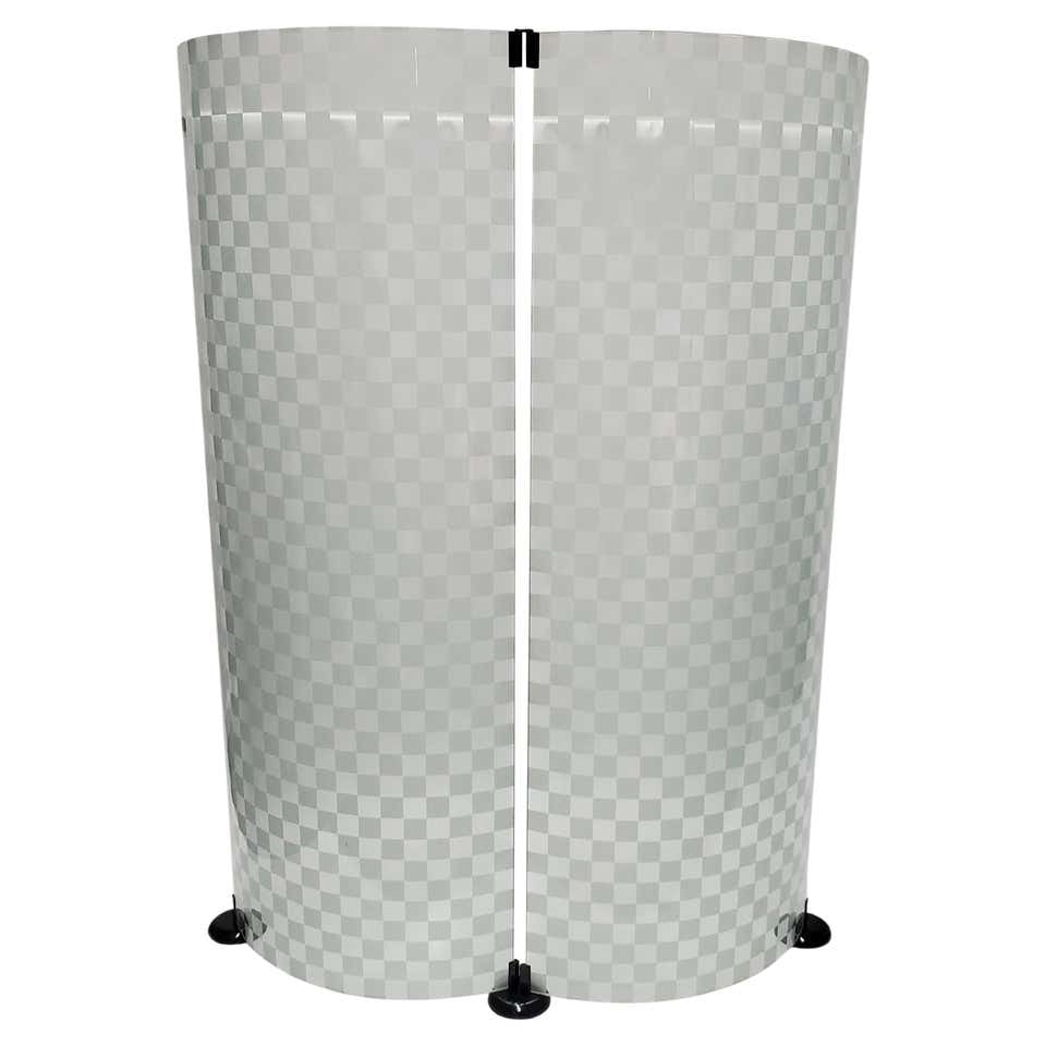 Cini Boeri of Fiam - Italian 2 Panel Glass 'Voyeur" Screen (1 of 5)