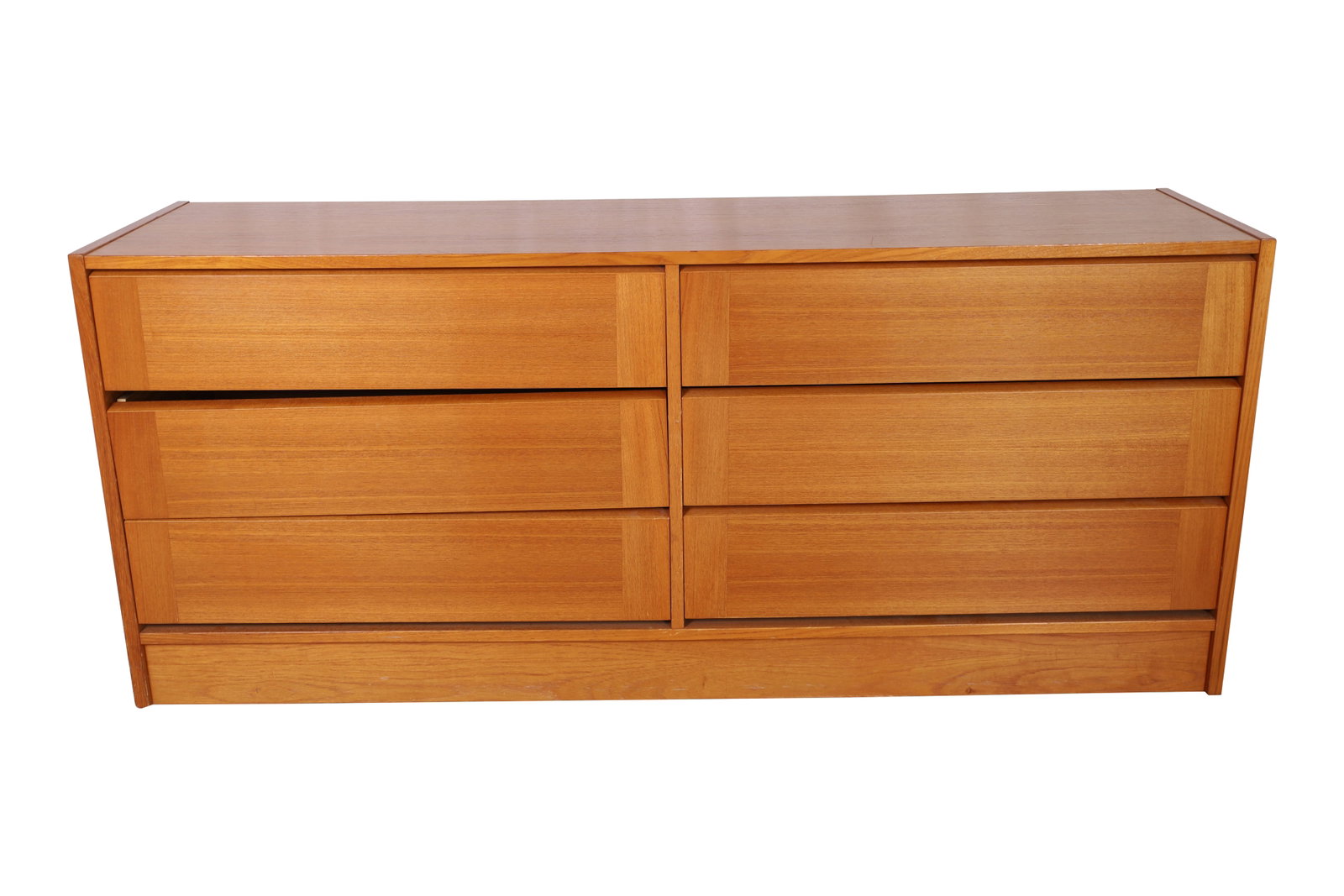 Danish Teak Long Dresser: Danish Teak Long Dresser. Dimensions 28.5x67.5x18