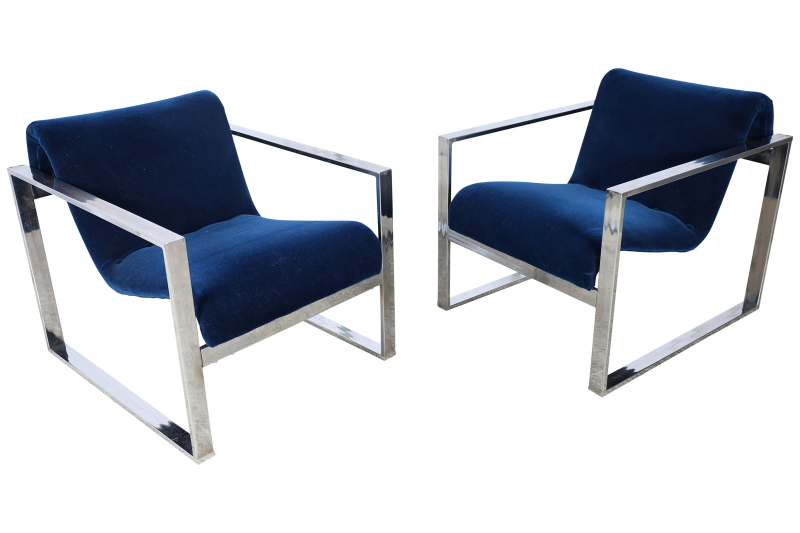 Italian Floating Lounge Chairs - Pair (1 of 6)