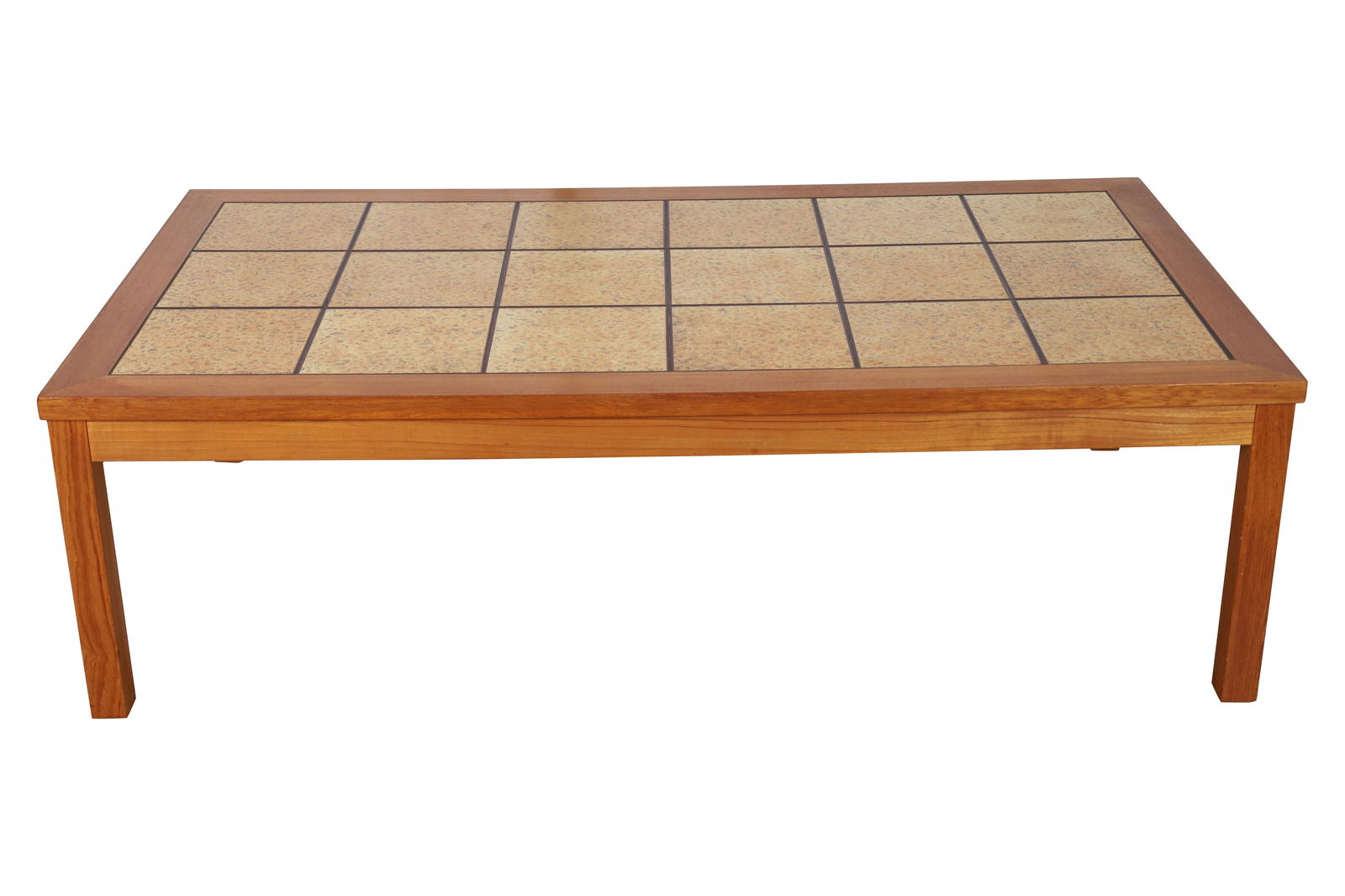 Danish Tile Top Coffee Table (1 of 5)