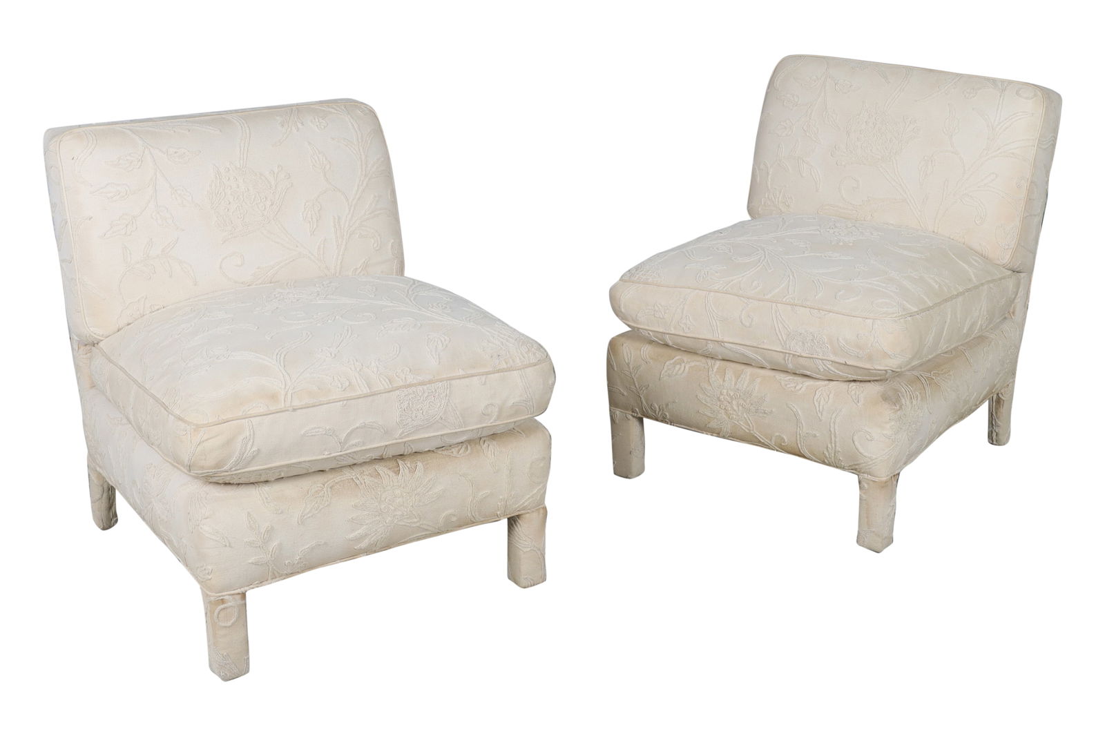 Billy Baldwin (Attr.) - Slipper Chairs - Pair (1 of 3)