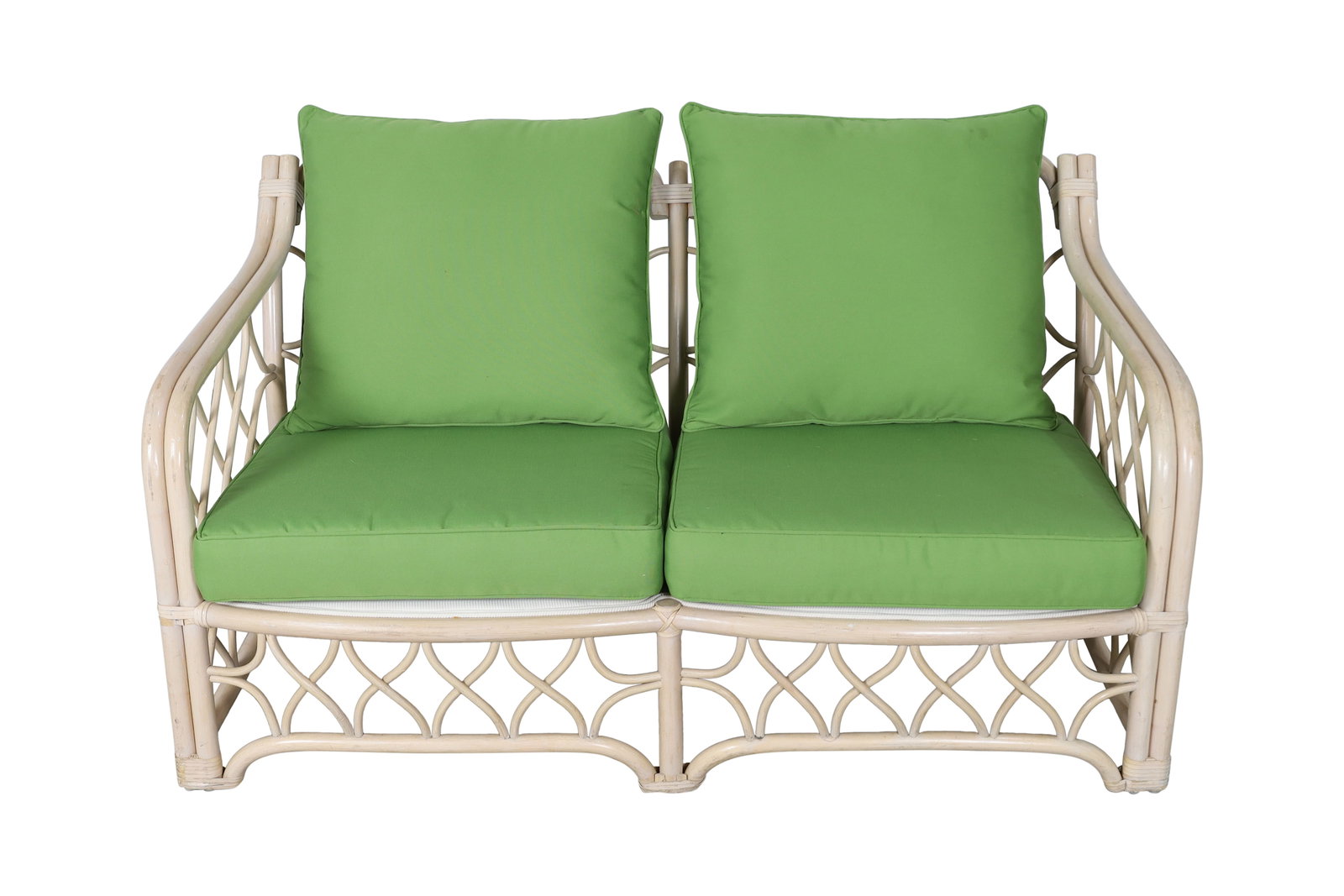 P.T. Fendi Mungil - Bamboo Loveseat: P.T. Fendi Mungil - Bamboo Loveseat. Dimensions 28x54x26