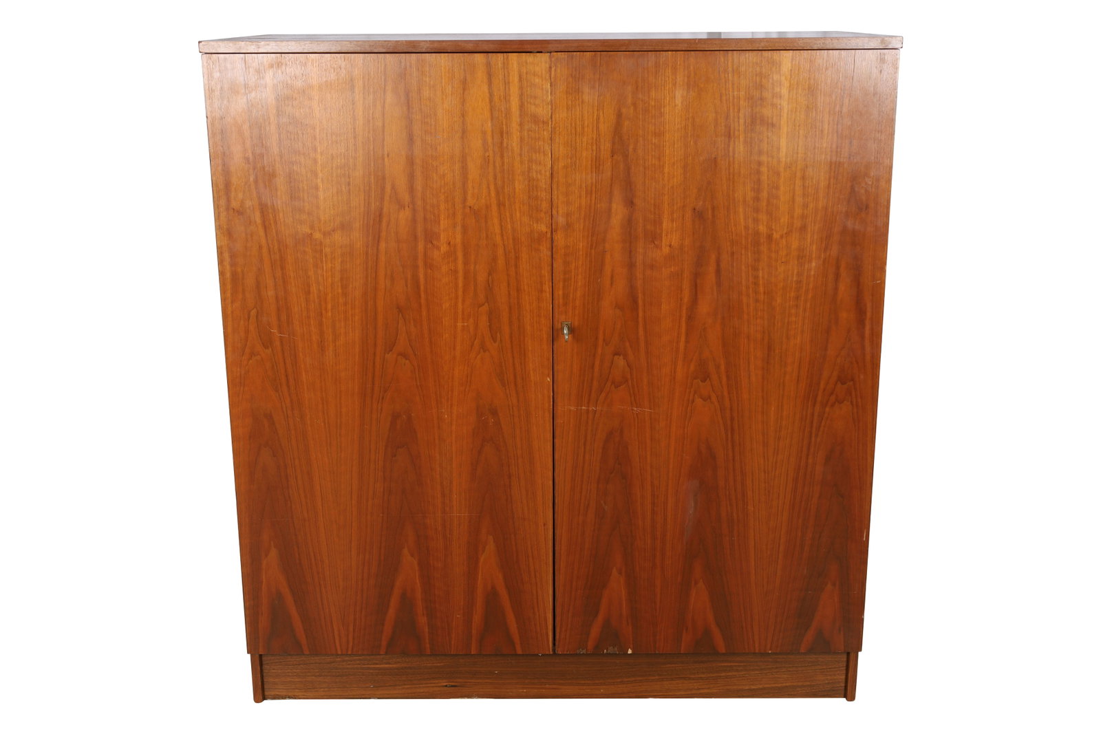 Danish Teak Secretary Desk: Danish Teak Secretary Desk. Dimensions 51x48x20