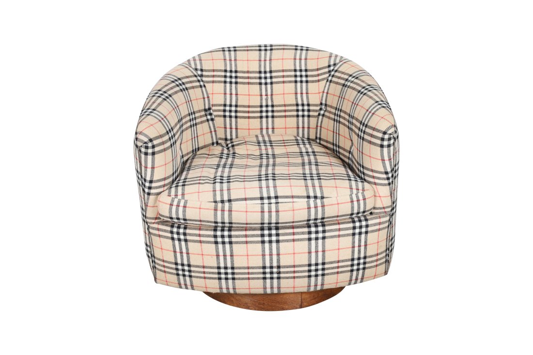 Milo Baughman - Tilt and Swivel Chair: Milo Baughman for Thayer Coggin Tilt and Swivel Chair. Dimensions 25x28x26