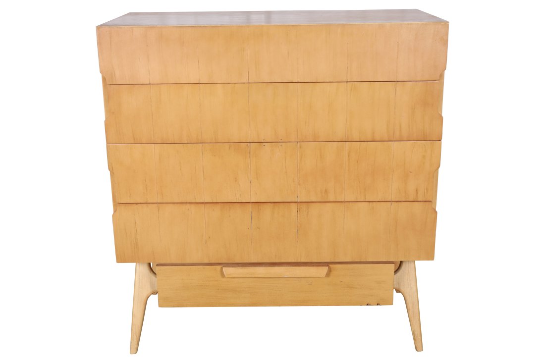 Vladimir Kagan Style Tall Dresser: Vladimir Kagan Style Tall Dresser. Dimensions 45x42x20