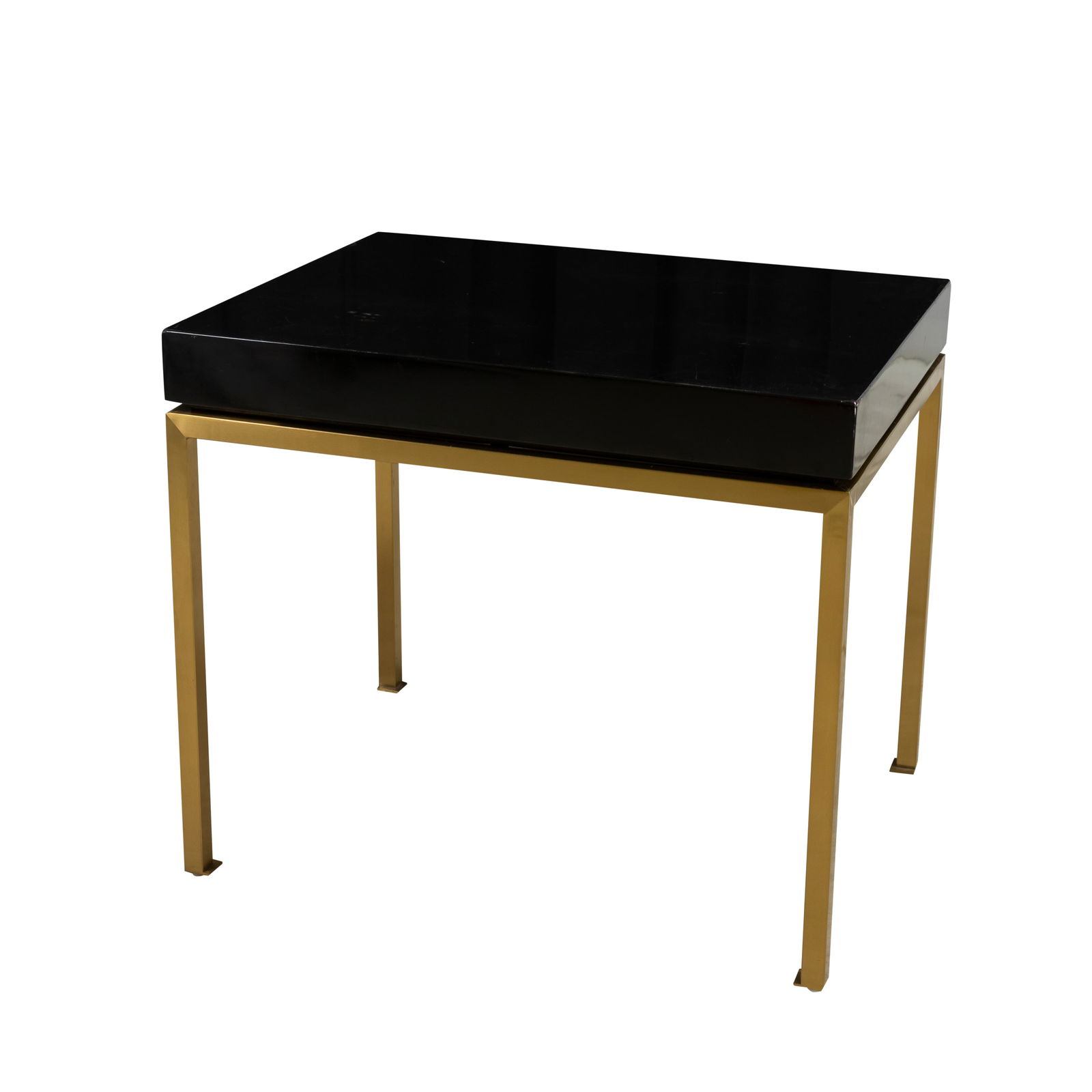 Jonathan Adler - Brass and Lacquer Table (1 of 3)