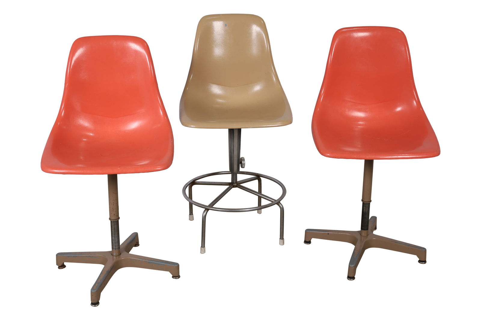 Eames Style Shell Stools - 3 (1 of 3)