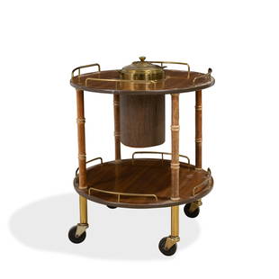 Bar Cart: Bar Cart. Dimensions 29x24