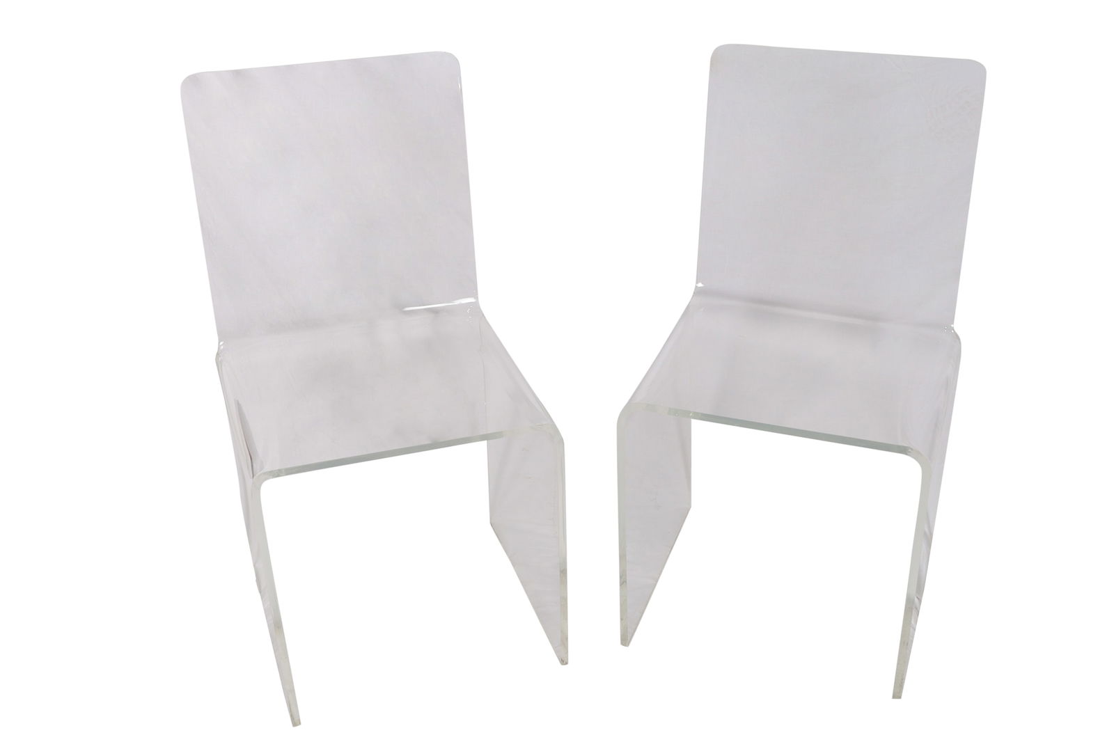 Lucite Chairs - Pair (1 of 3)