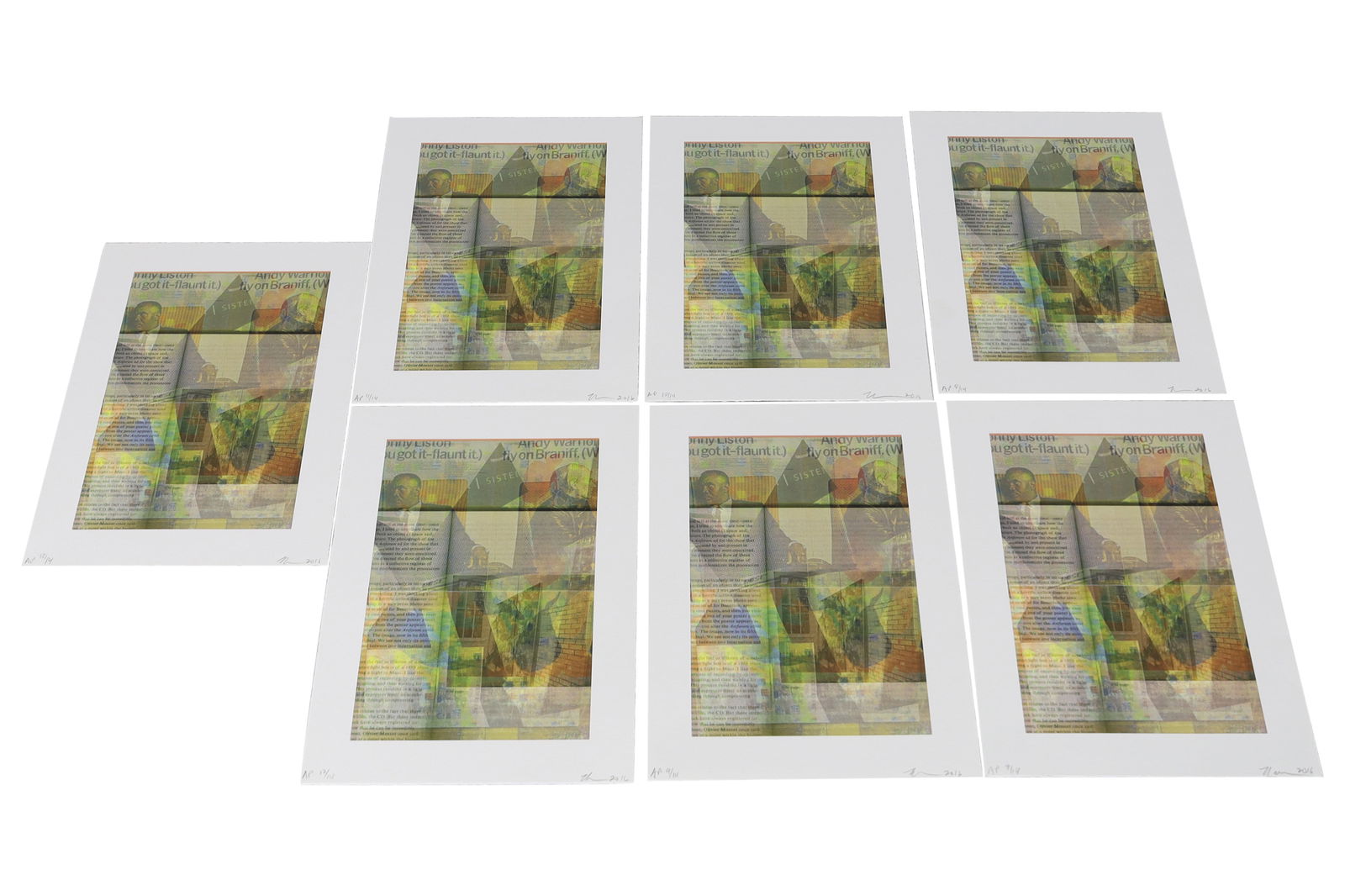 Kelley Walker - Artist Proof Lithographs - 5 (1 of 6)