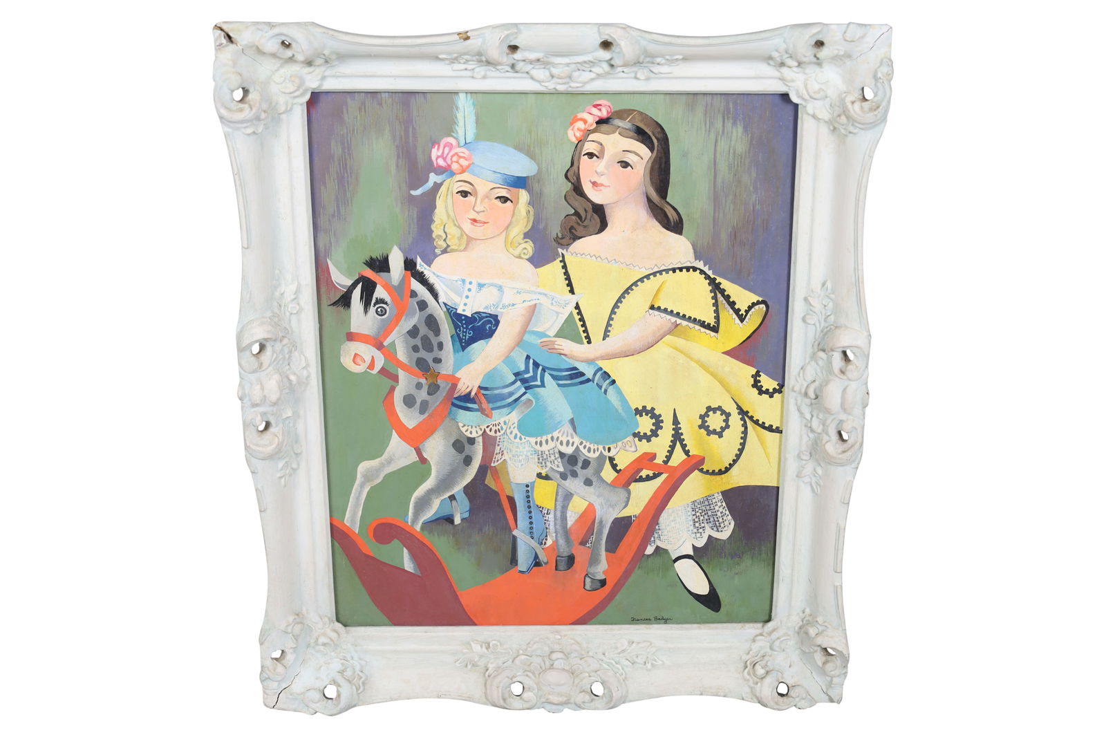 Frances Badger - Oil on Board (1 of 4)